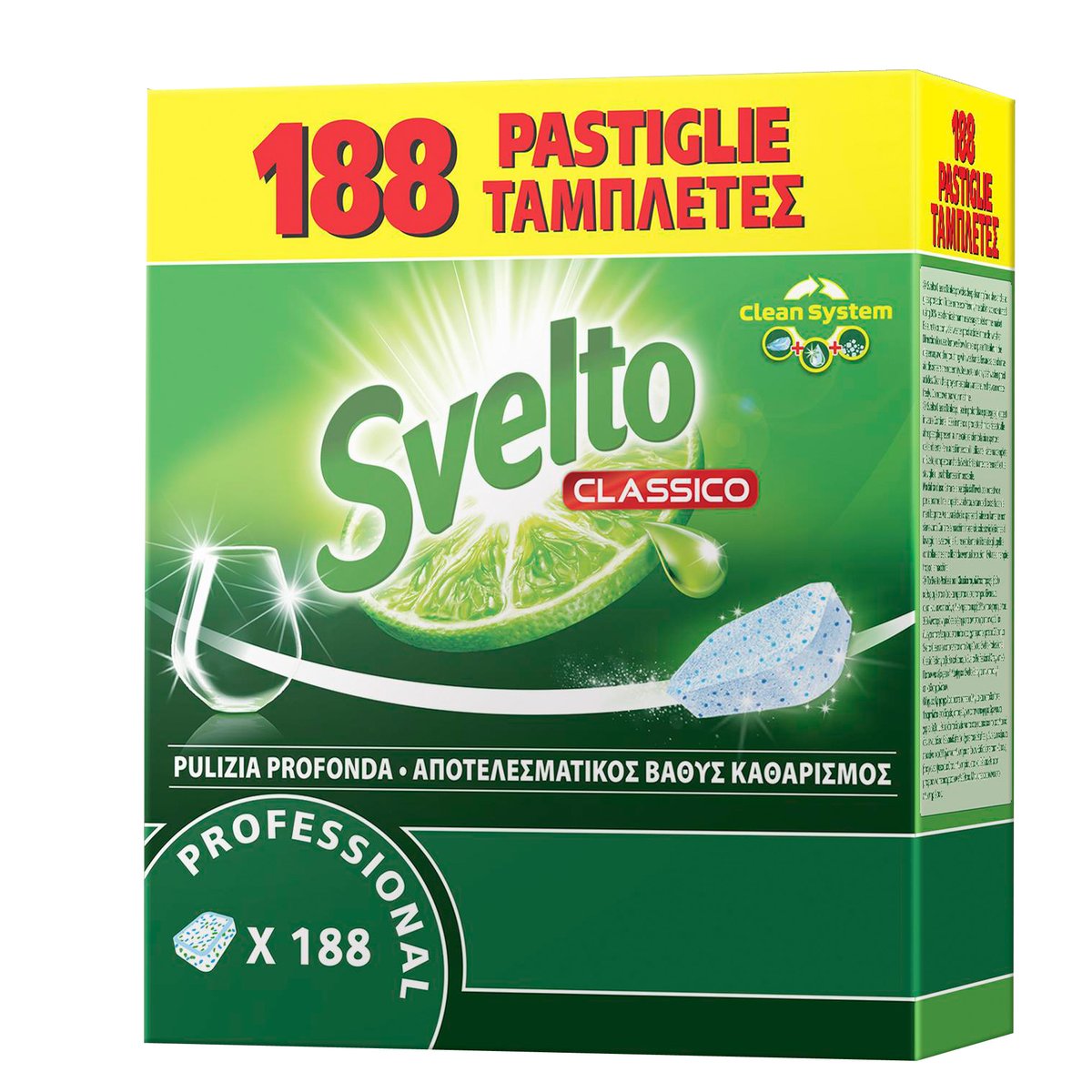 Tabs per lavastoviglie - Svelto - fustino da …