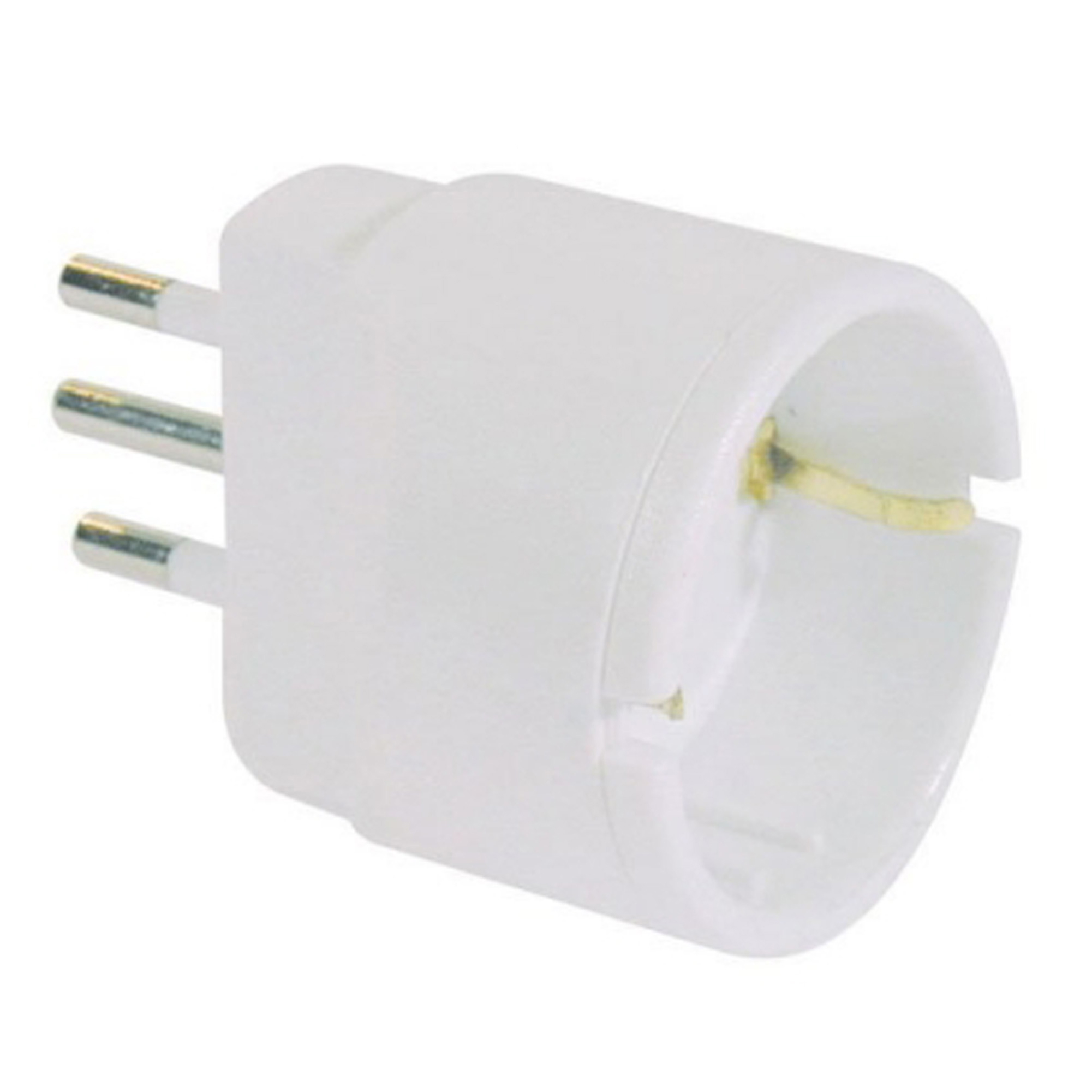 Adattatore semplice con spina 2P+T 10A - presa …
