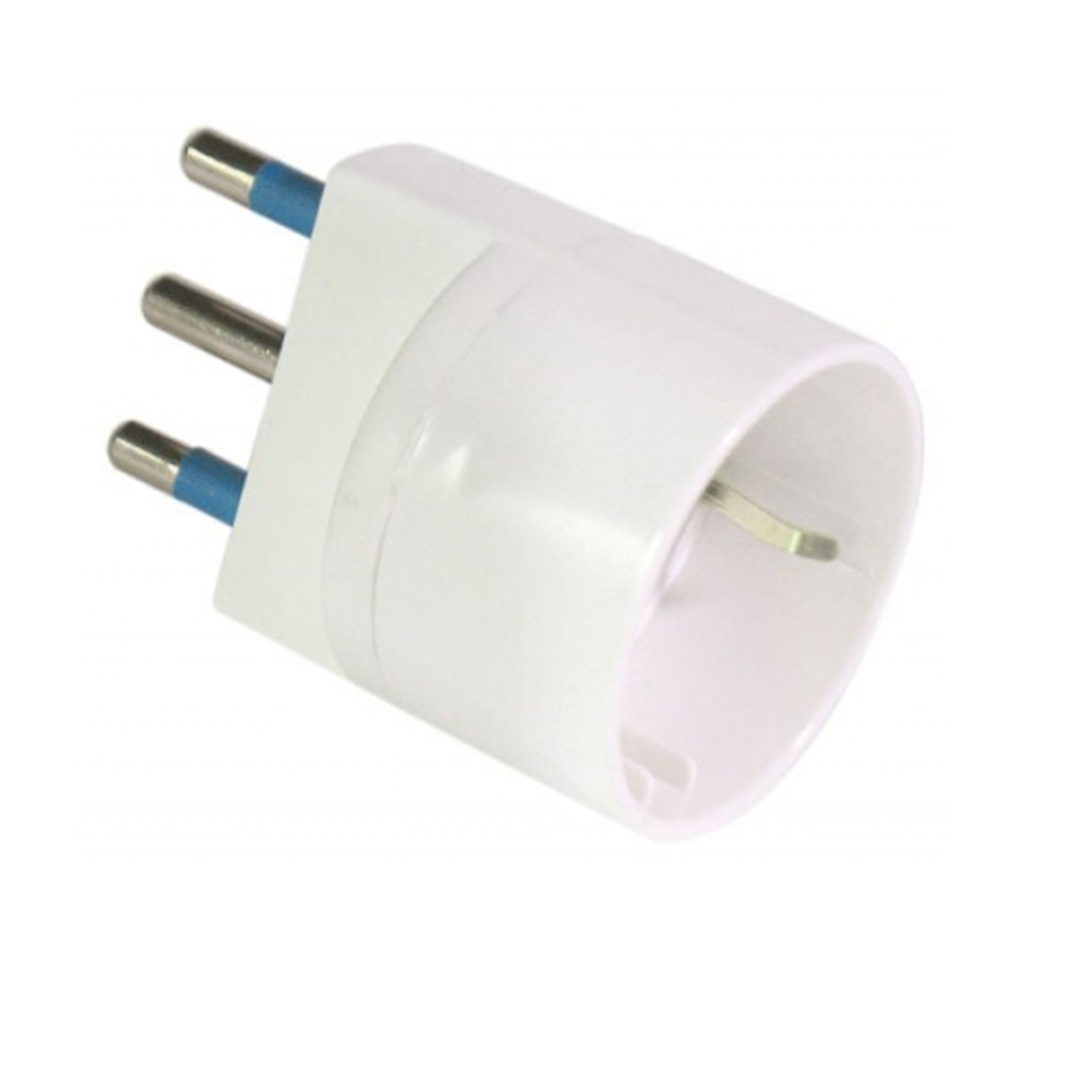 Adattatore semplice con spina 2P+T 16A - presa …