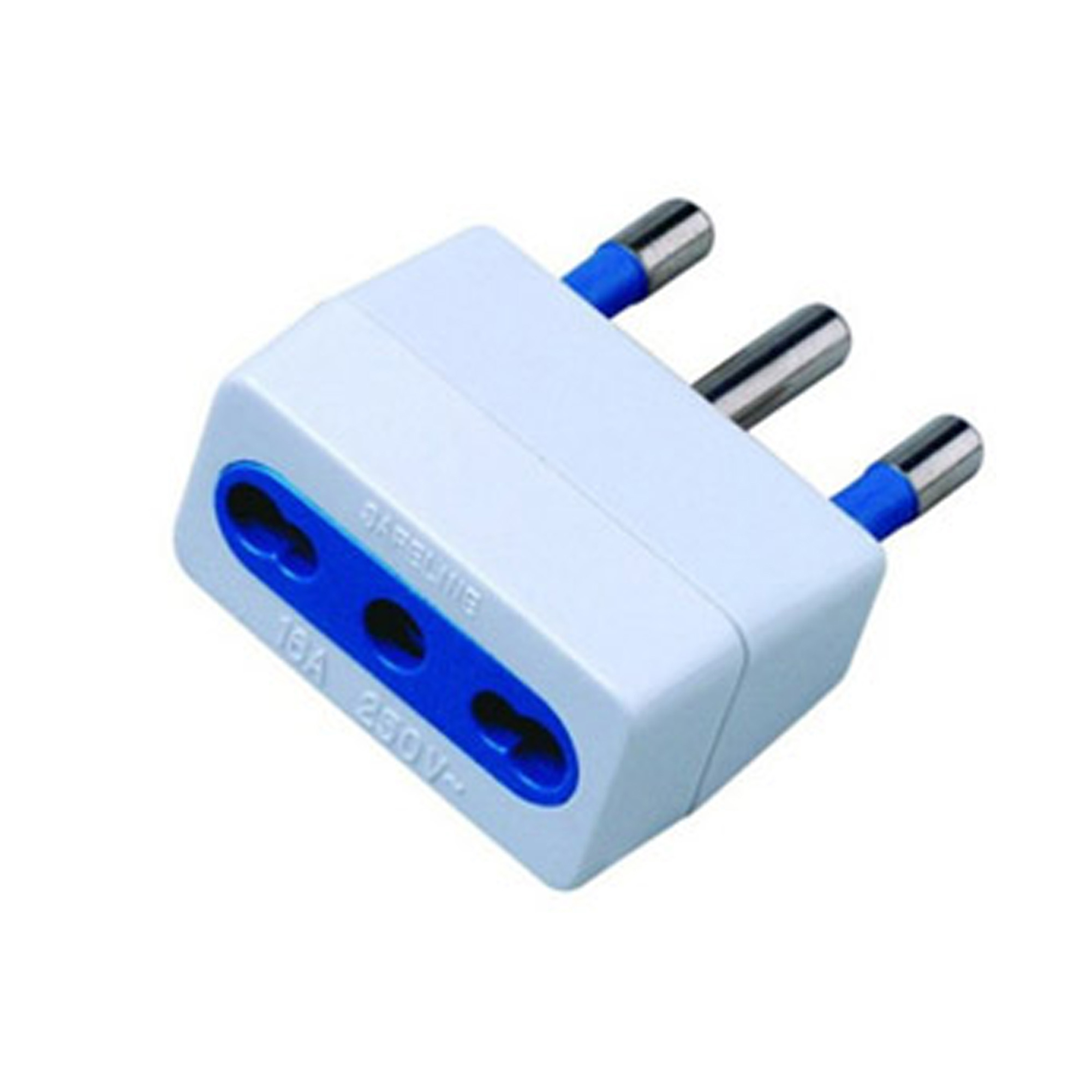 Adattatore semplice con spina 2P+T 16A - presa …