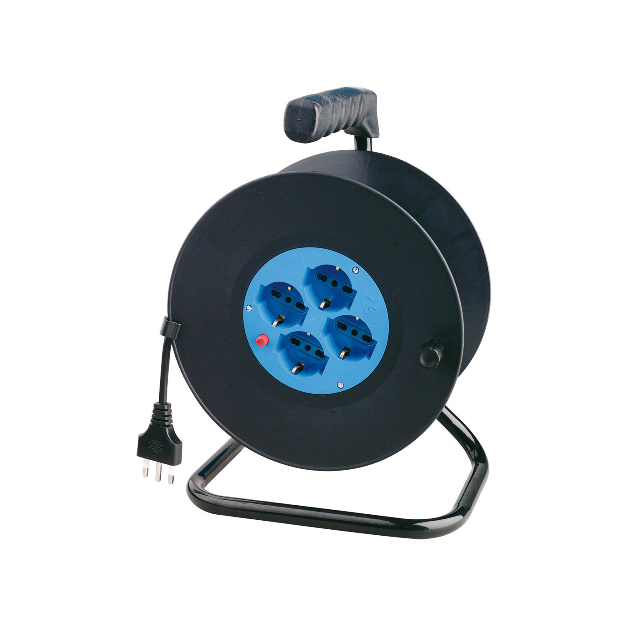Prolunga con avvolgicavo da 25 mt - 4 …