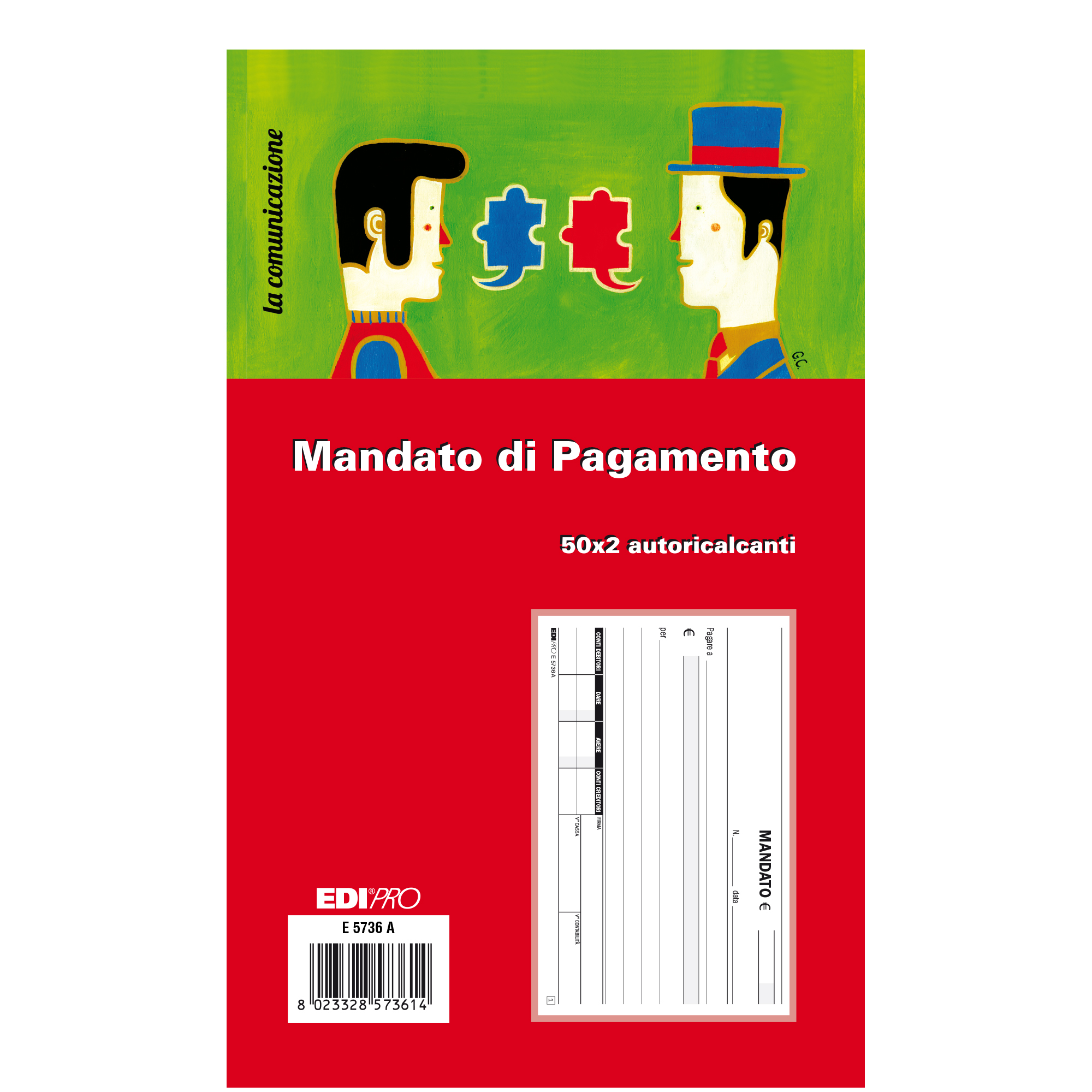 Blocco mandato di pagamento E5736A - 9,9 x …