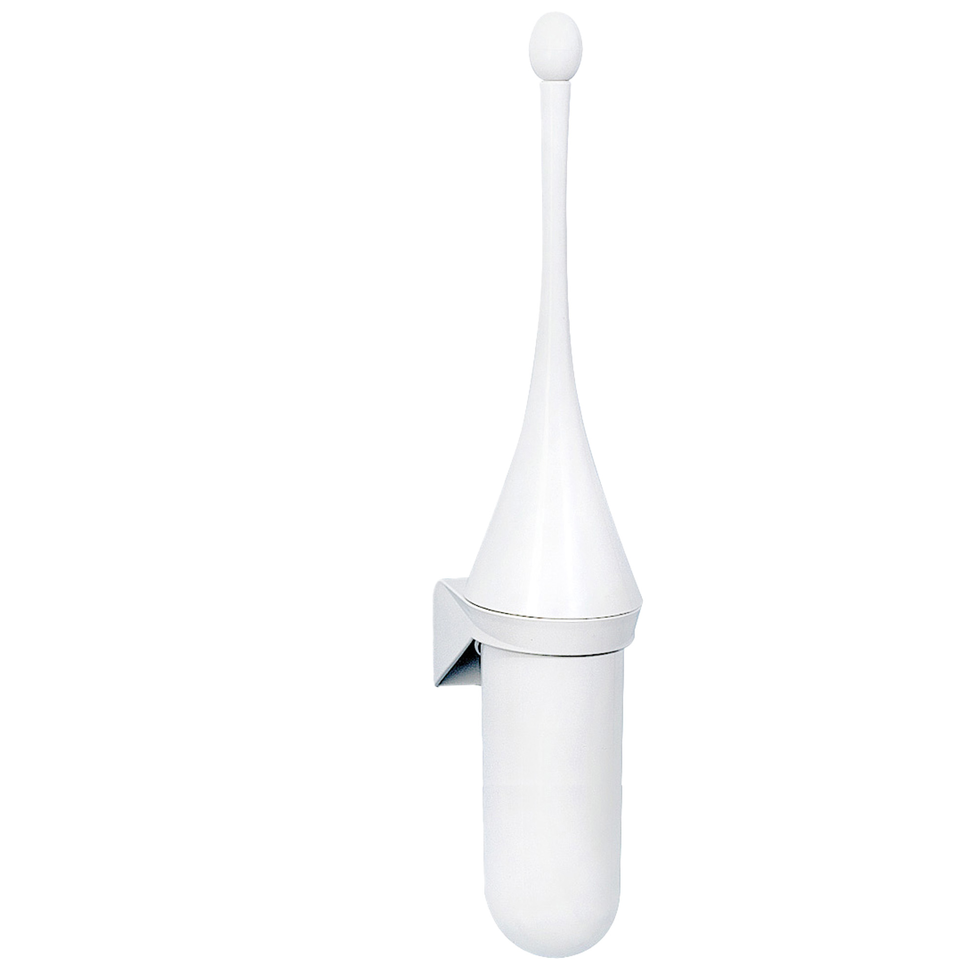 Portascopino per bagno - da parete - ABS …