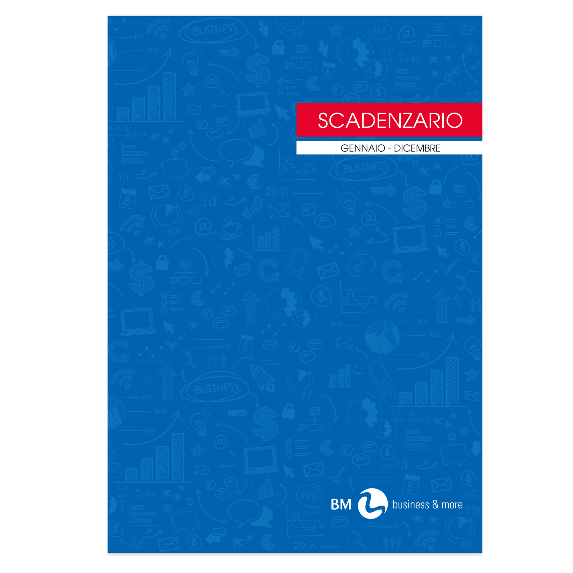 Scadenzario Gennaio/Dicembre - uso mano - 17 x …