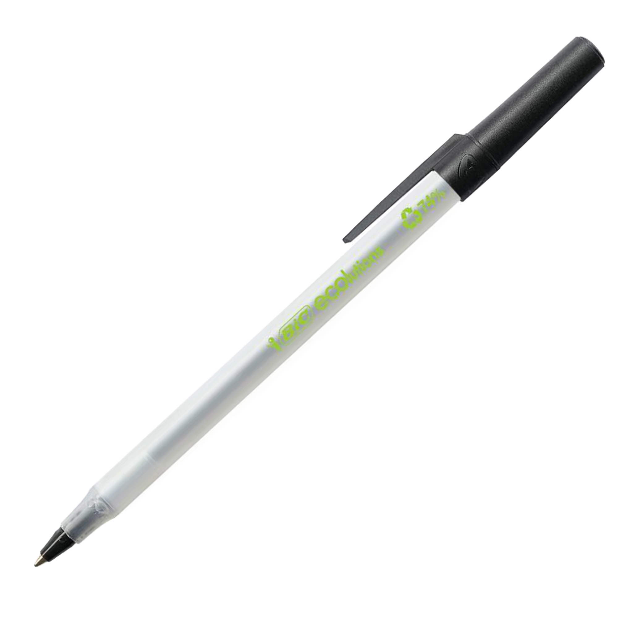 Penna a sfera a scatto con cappuccio ECOlutions …