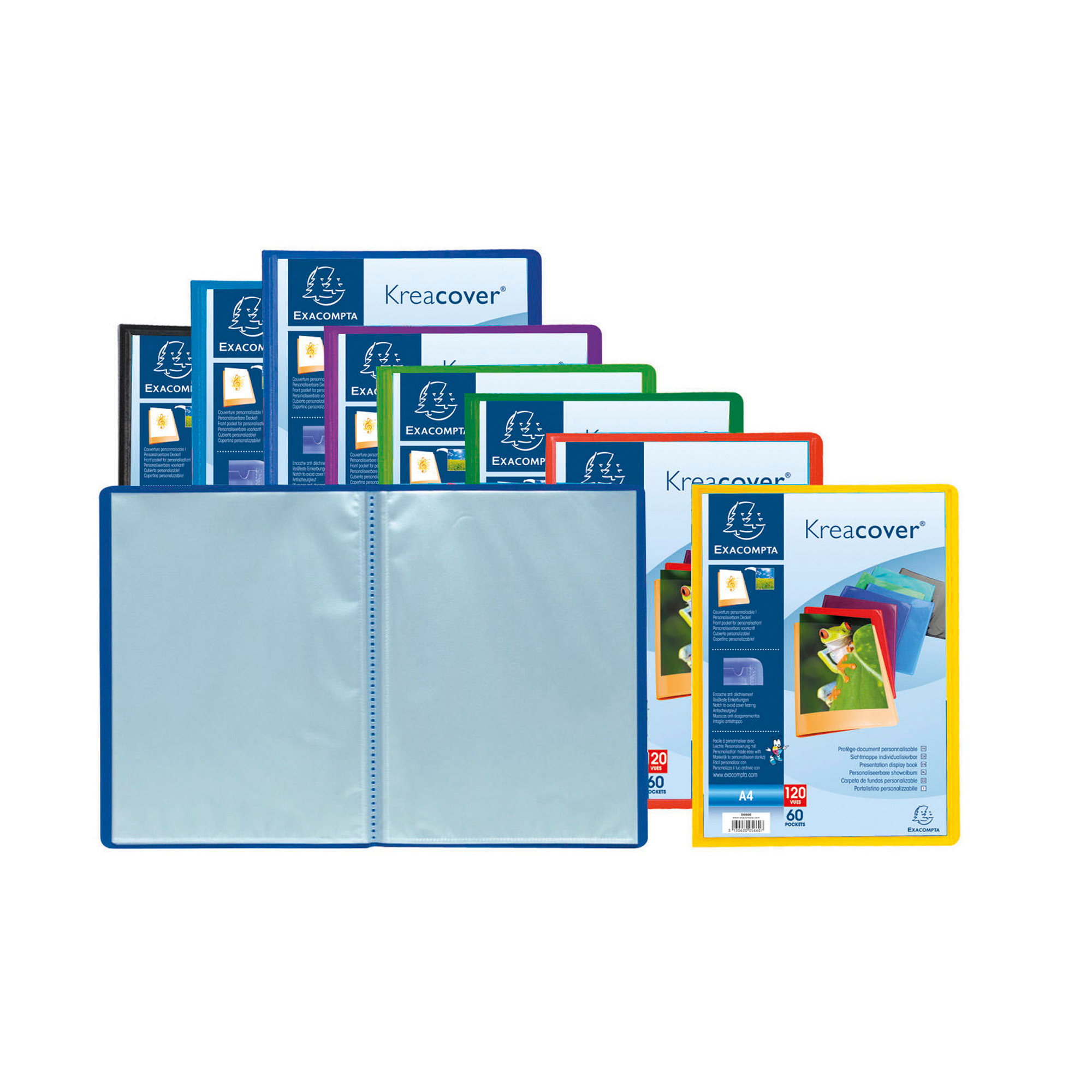 Portalistini personalizzabile Kreacover - 21x29,7cm - 60 buste …