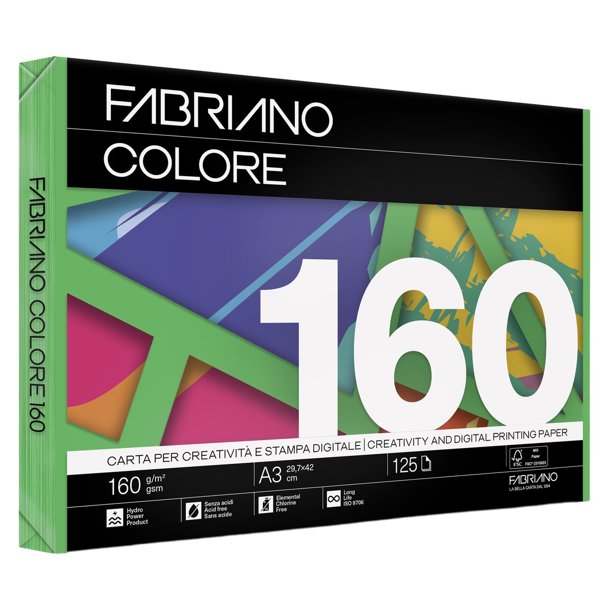 Carta Fabriano Colore - A3 - 160 gr …