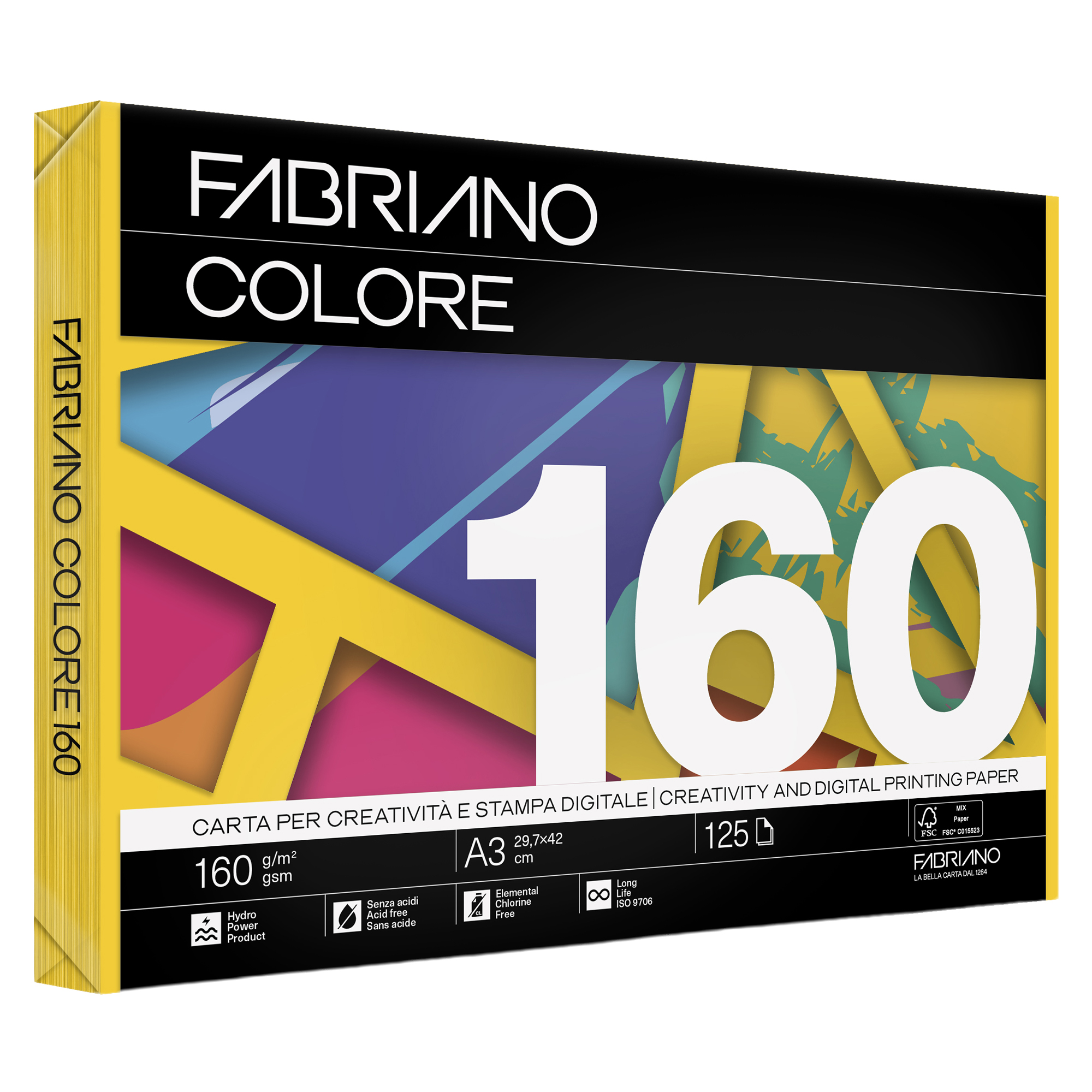 Carta Fabriano Colore - A3 - 160 gr …