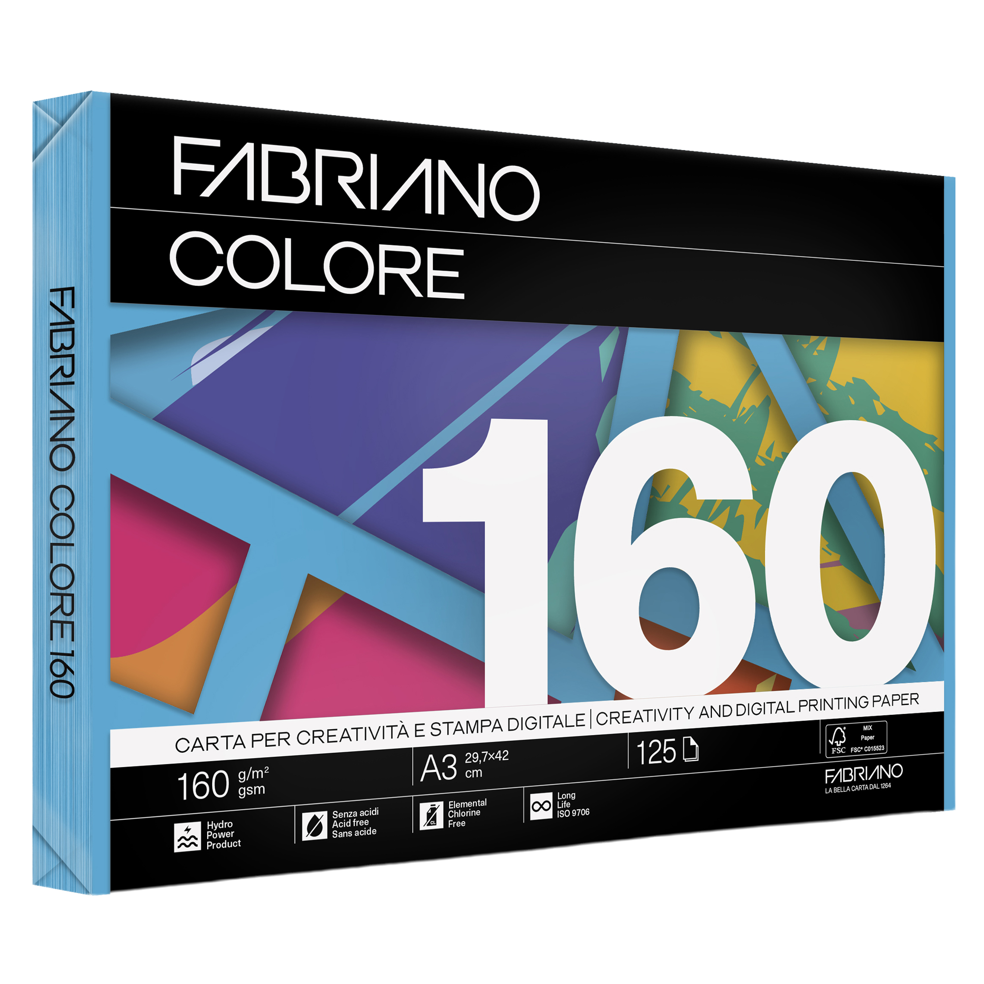 Carta Fabriano Colore - A3 - 160 gr …