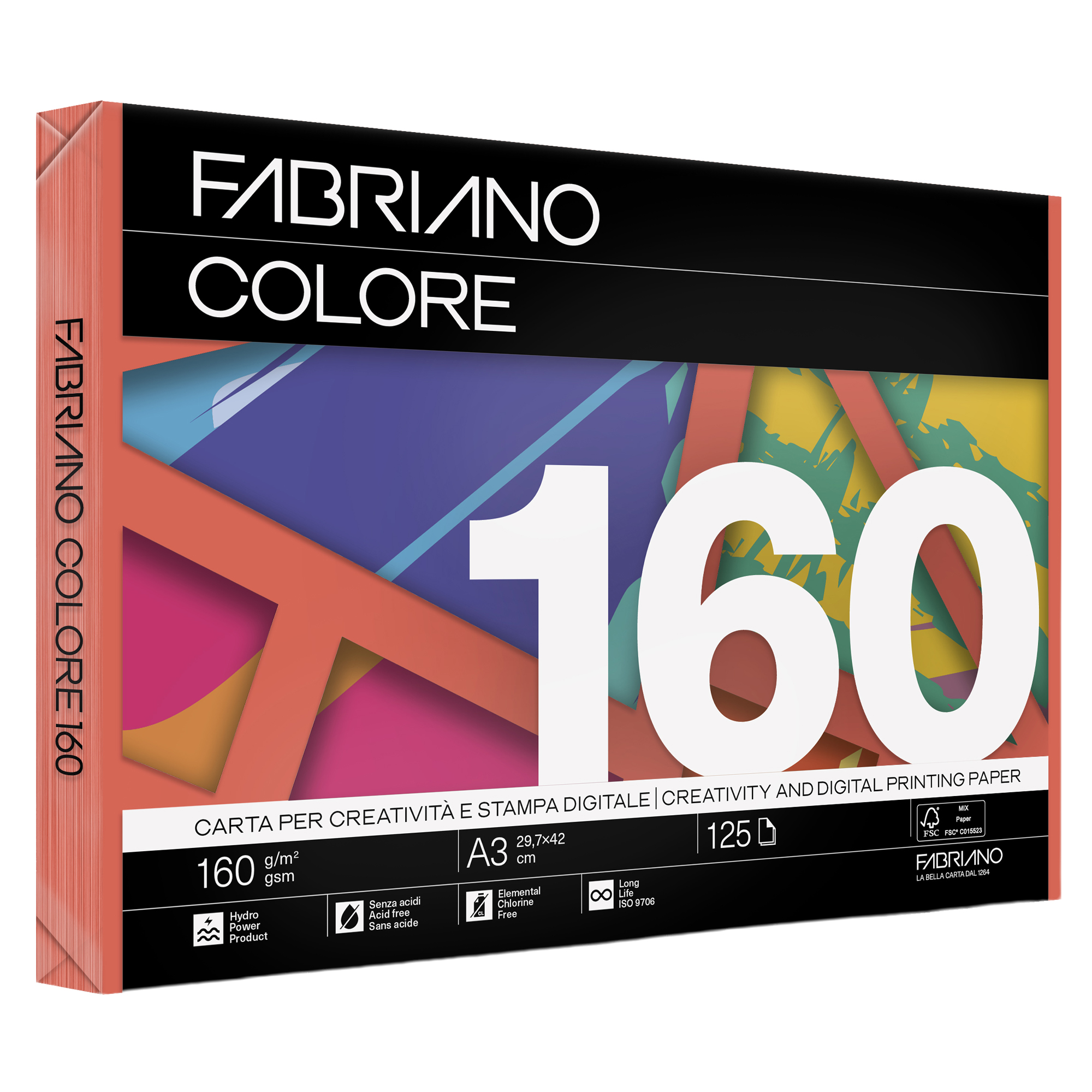 Carta Fabriano Colore - A3 - 160 gr …