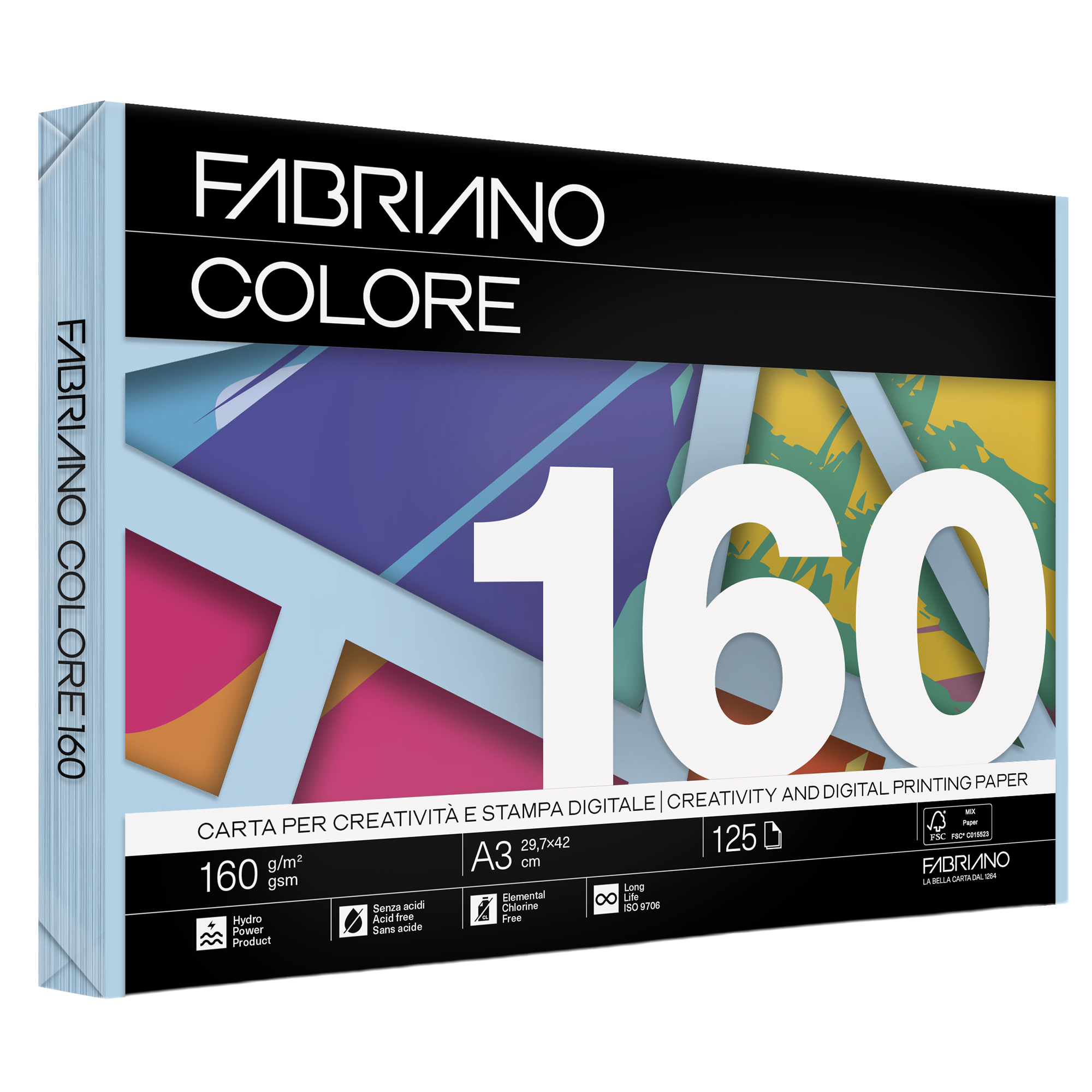 Carta Fabriano Colore - A3 - 160 gr …