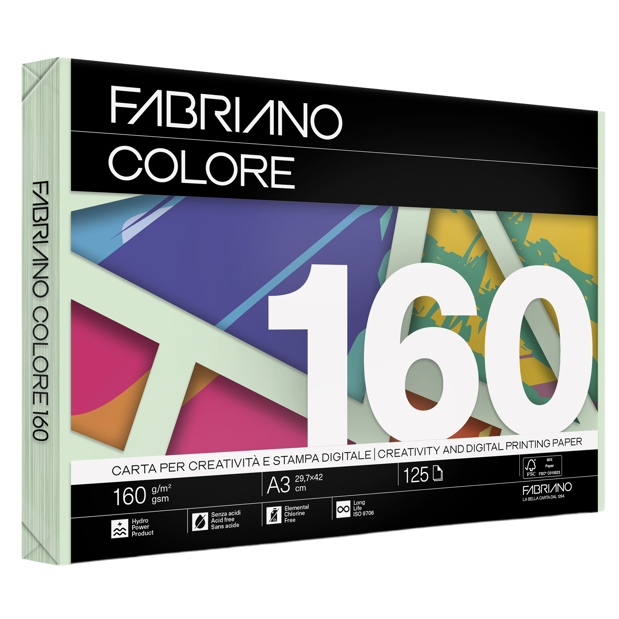 Carta Fabriano Colore - A3 - 160 gr …