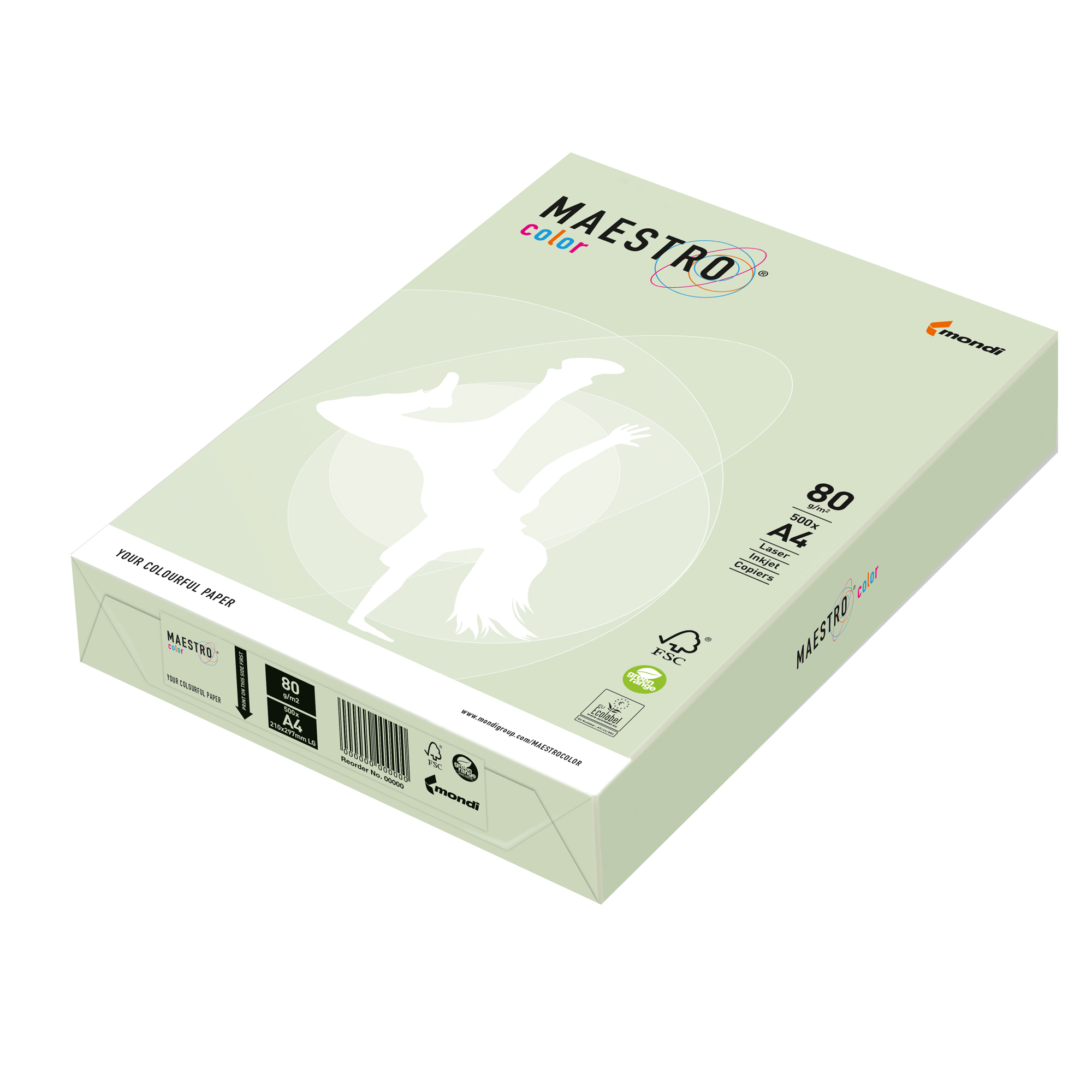 Carta Maestro Color - A4 - 80 gr …