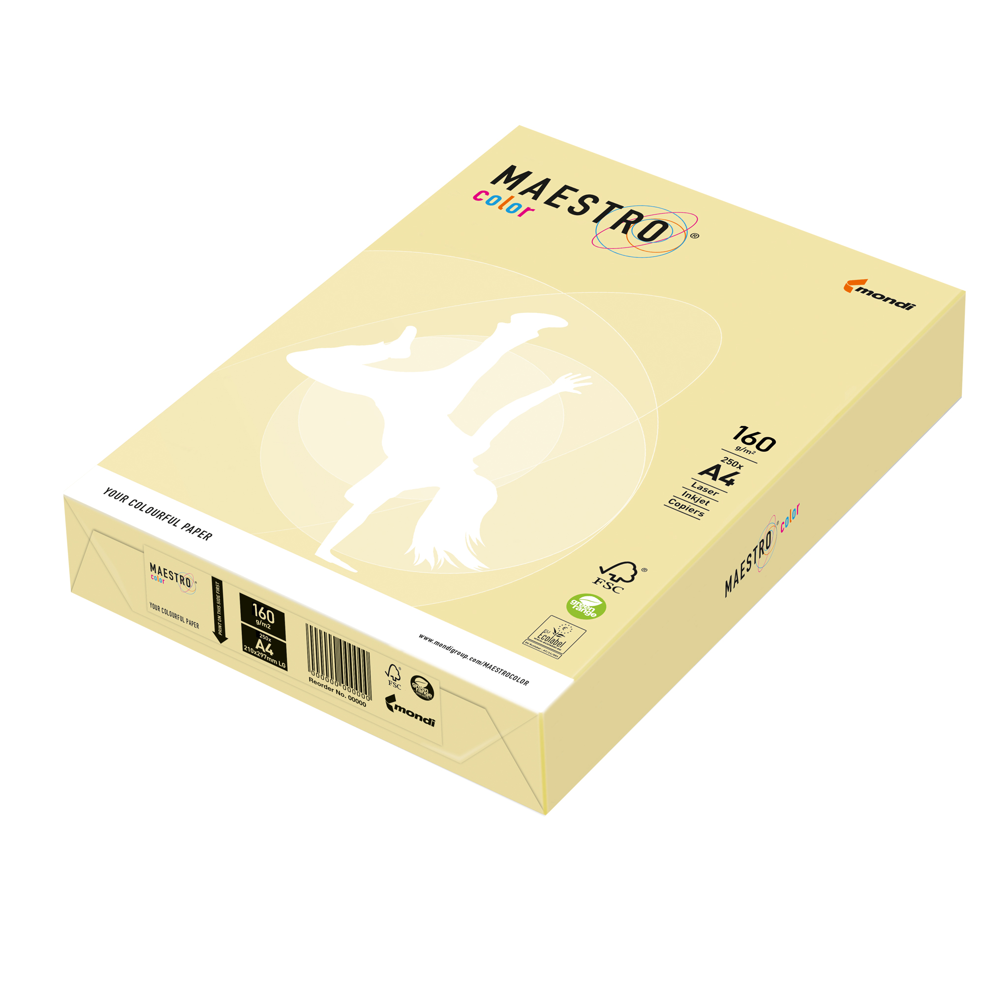 Carta Maestro Color - A4 - 160 gr …