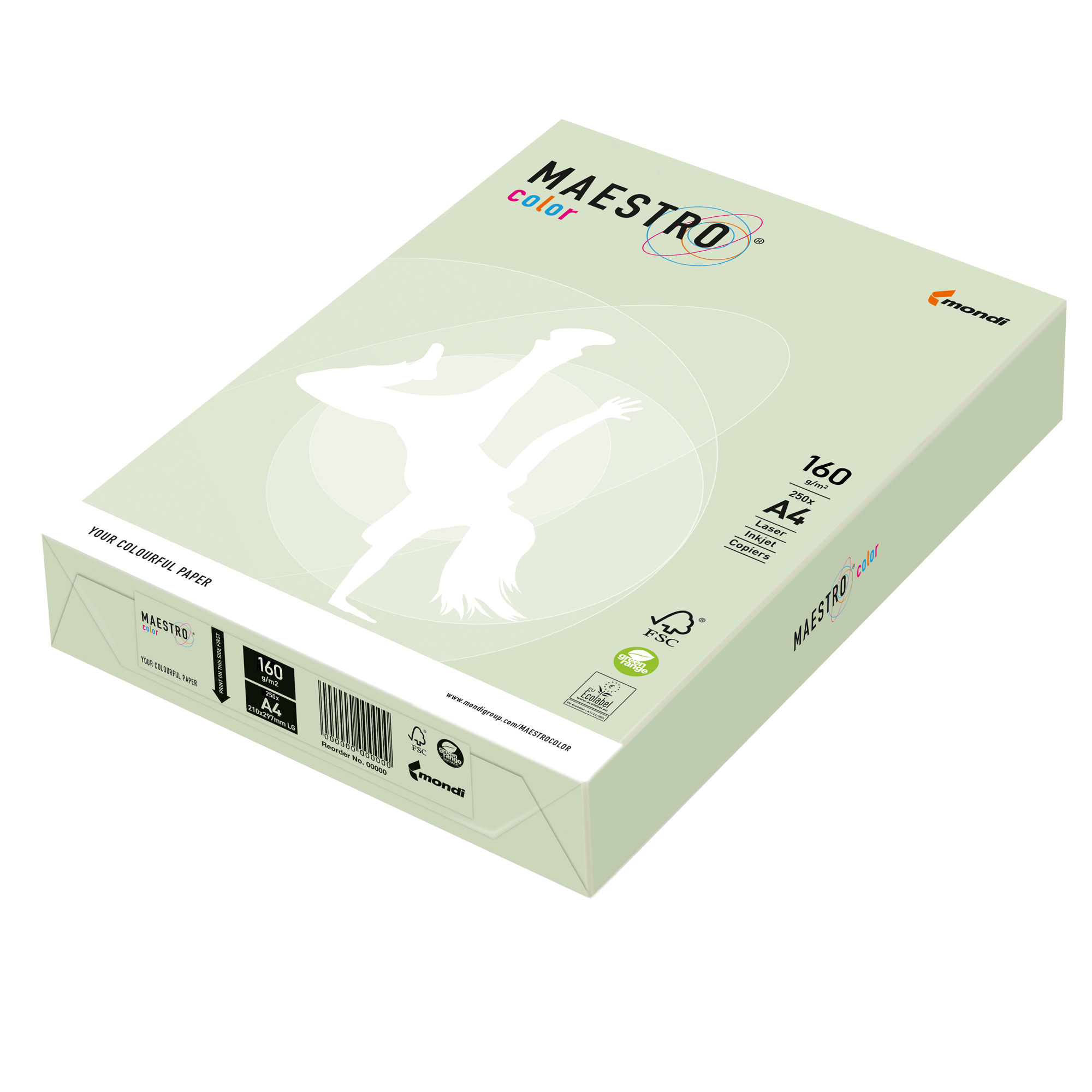 Carta Maestro Color - A4 - 160 gr …
