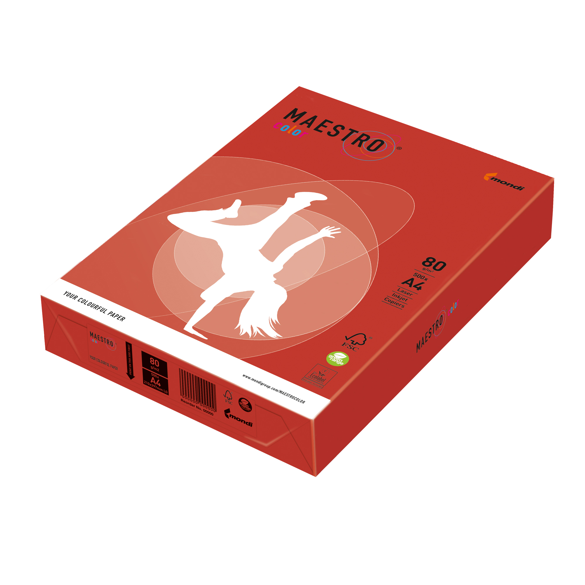 Carta Maestro Color - A4 - 80 gr …