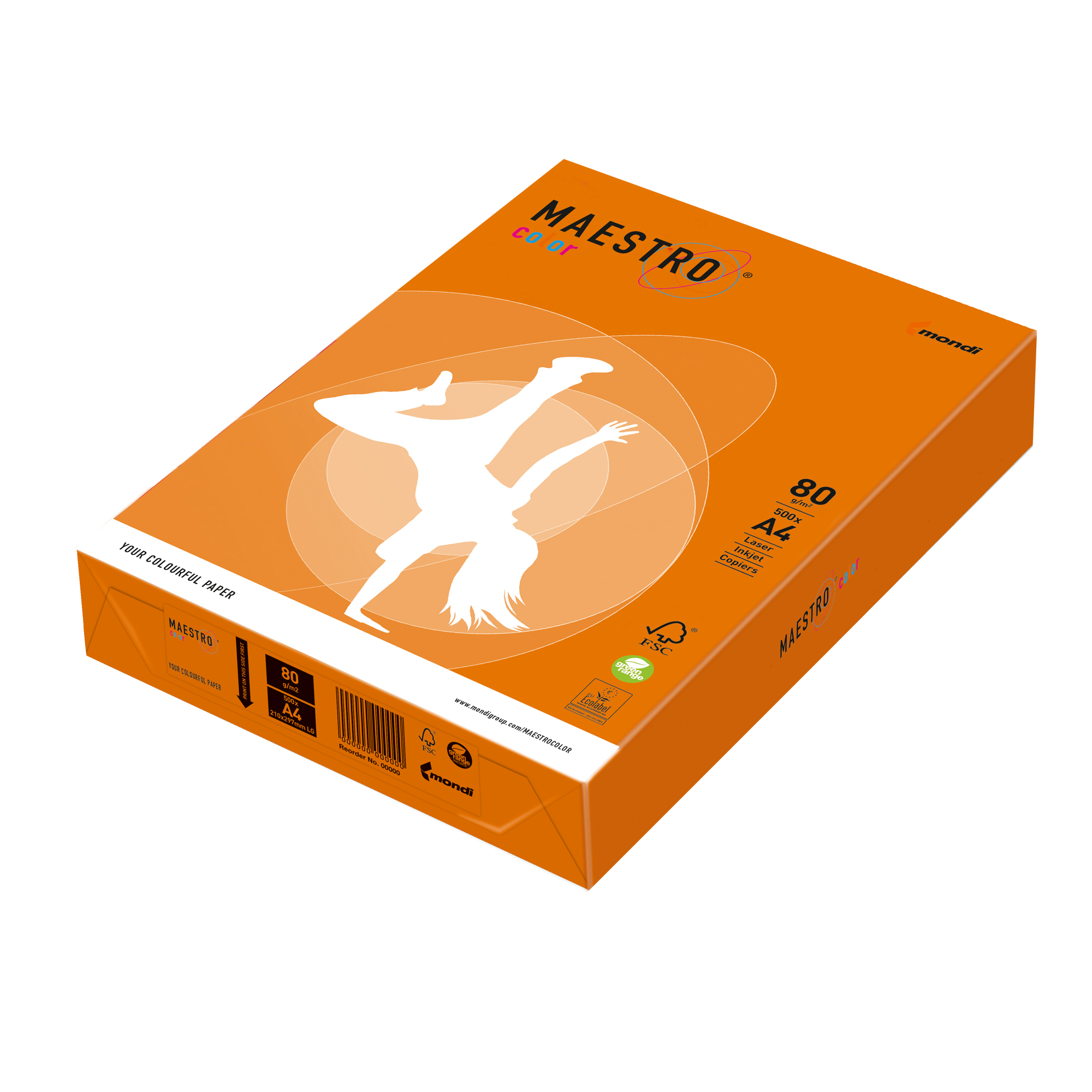 Carta Maestro Color - A4 - 80 gr …
