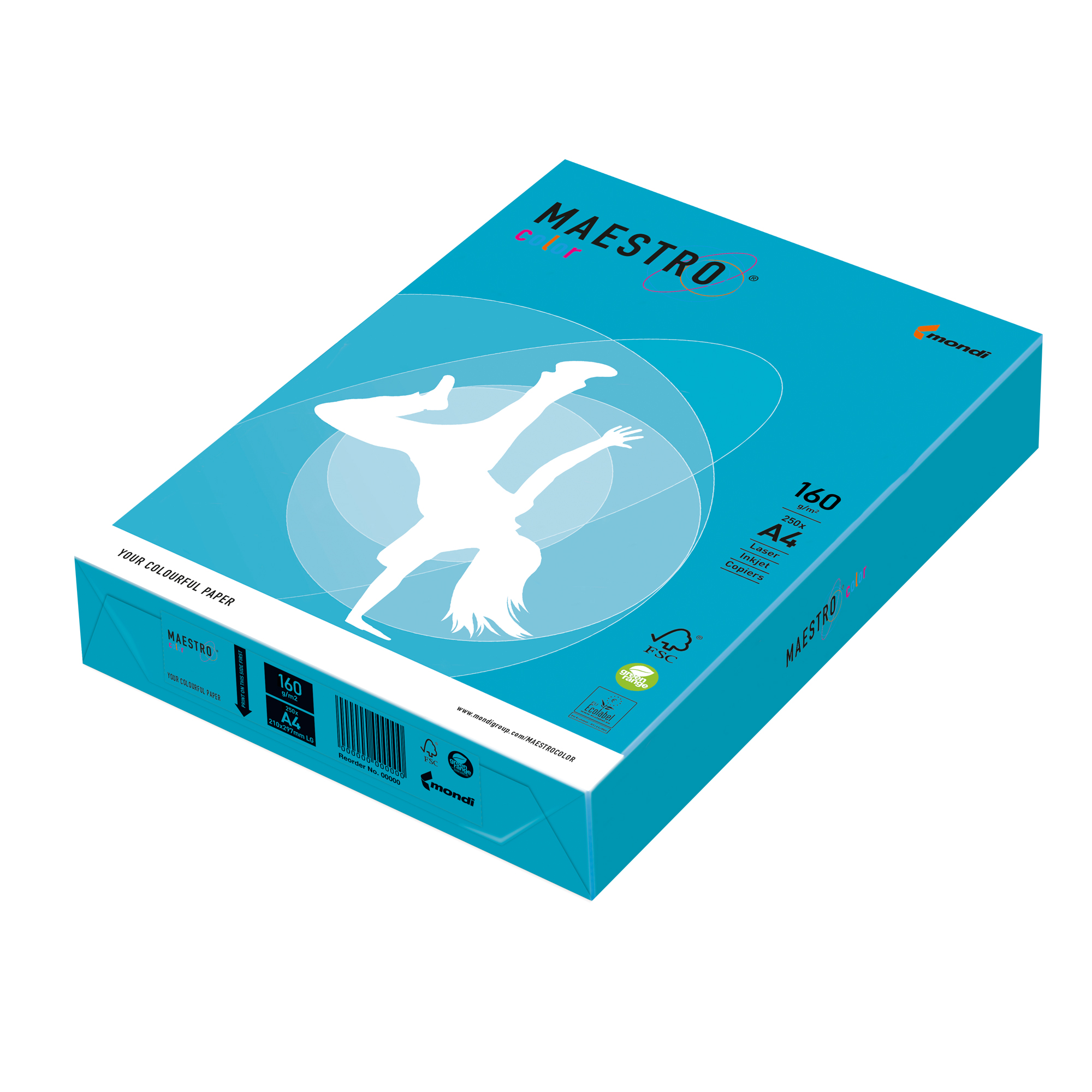 Carta Maestro Color - A4 - 160 gr …