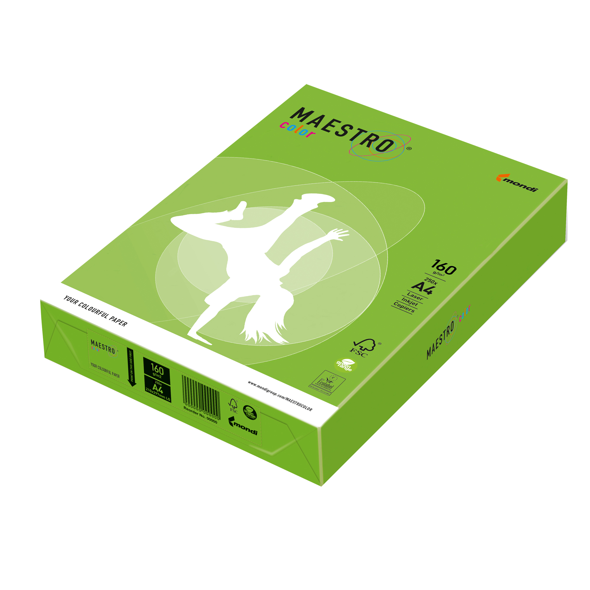 Carta Maestro Color - A4 - 160 gr …