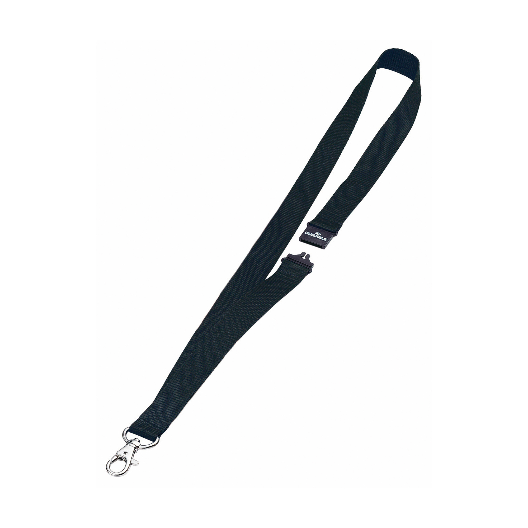 Cordoncini portabadge - larghezza 2 cm - nero …