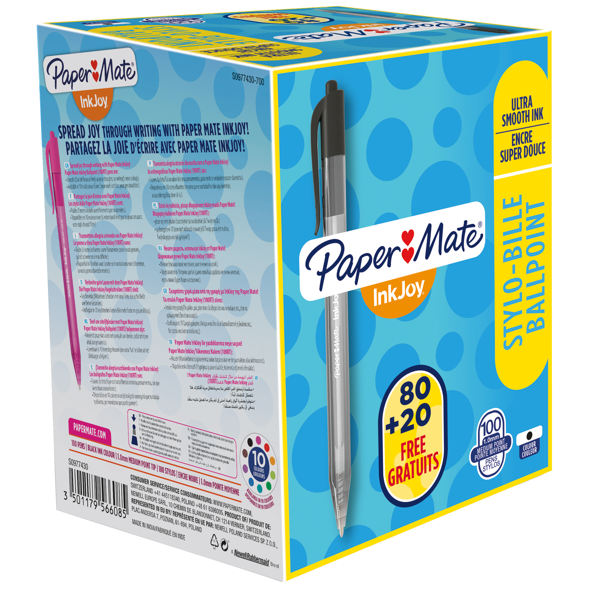 Penna a sfera a scatto Inkjoy 100 RT …