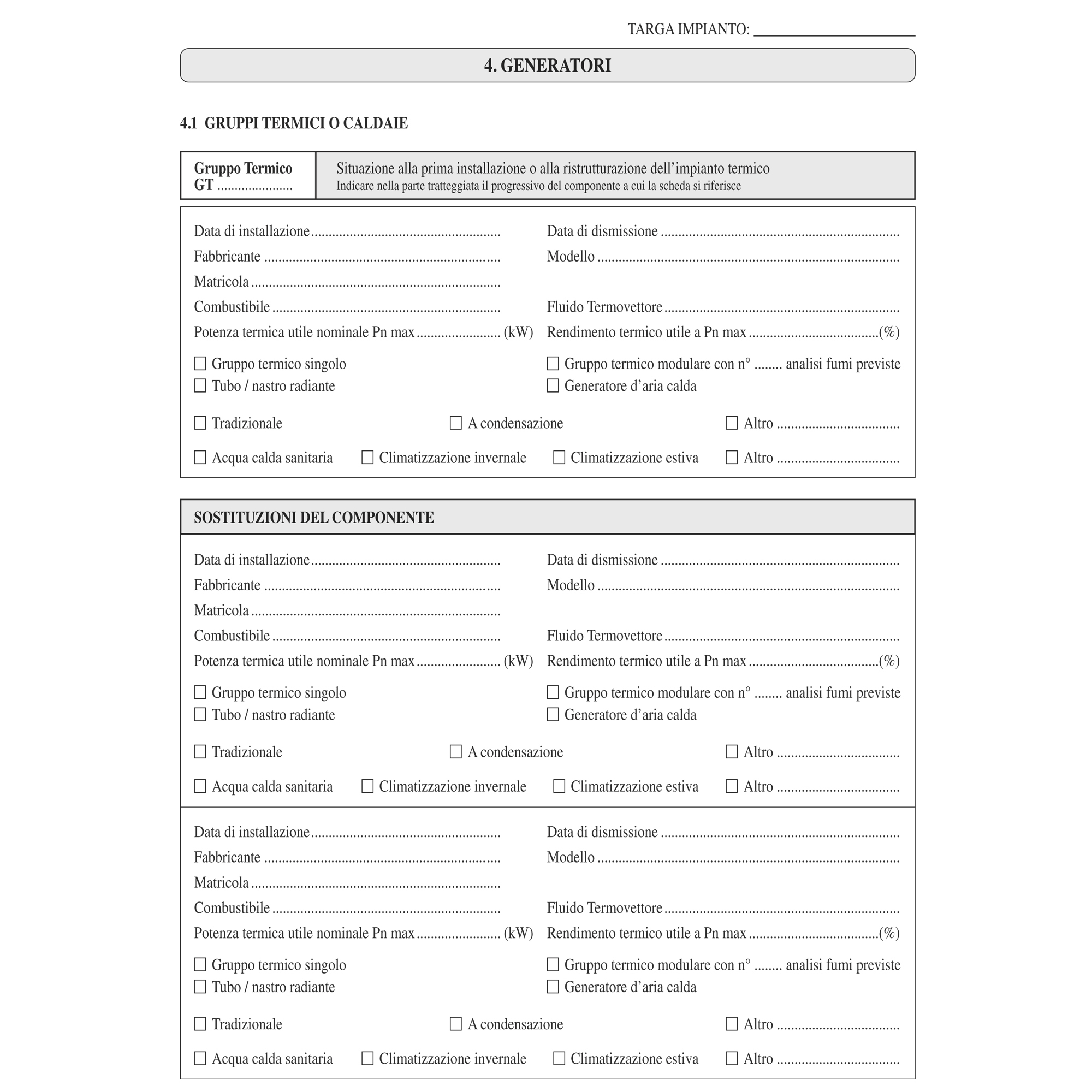 Libretto impianto climatizzazione Lombardia - 297 x 210mm …