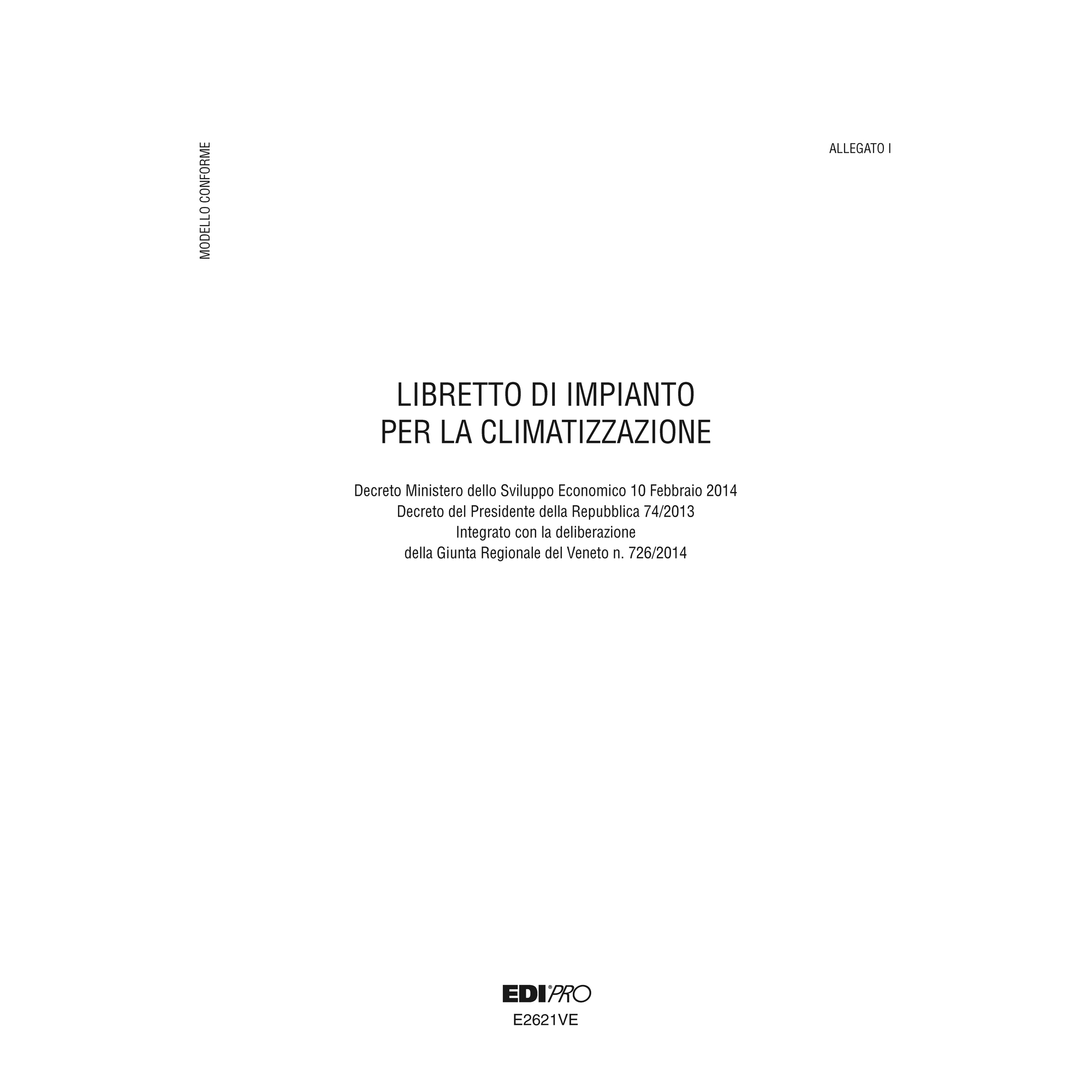 Libretto impianto climatizzazione Veneto - 297 x 210mm …