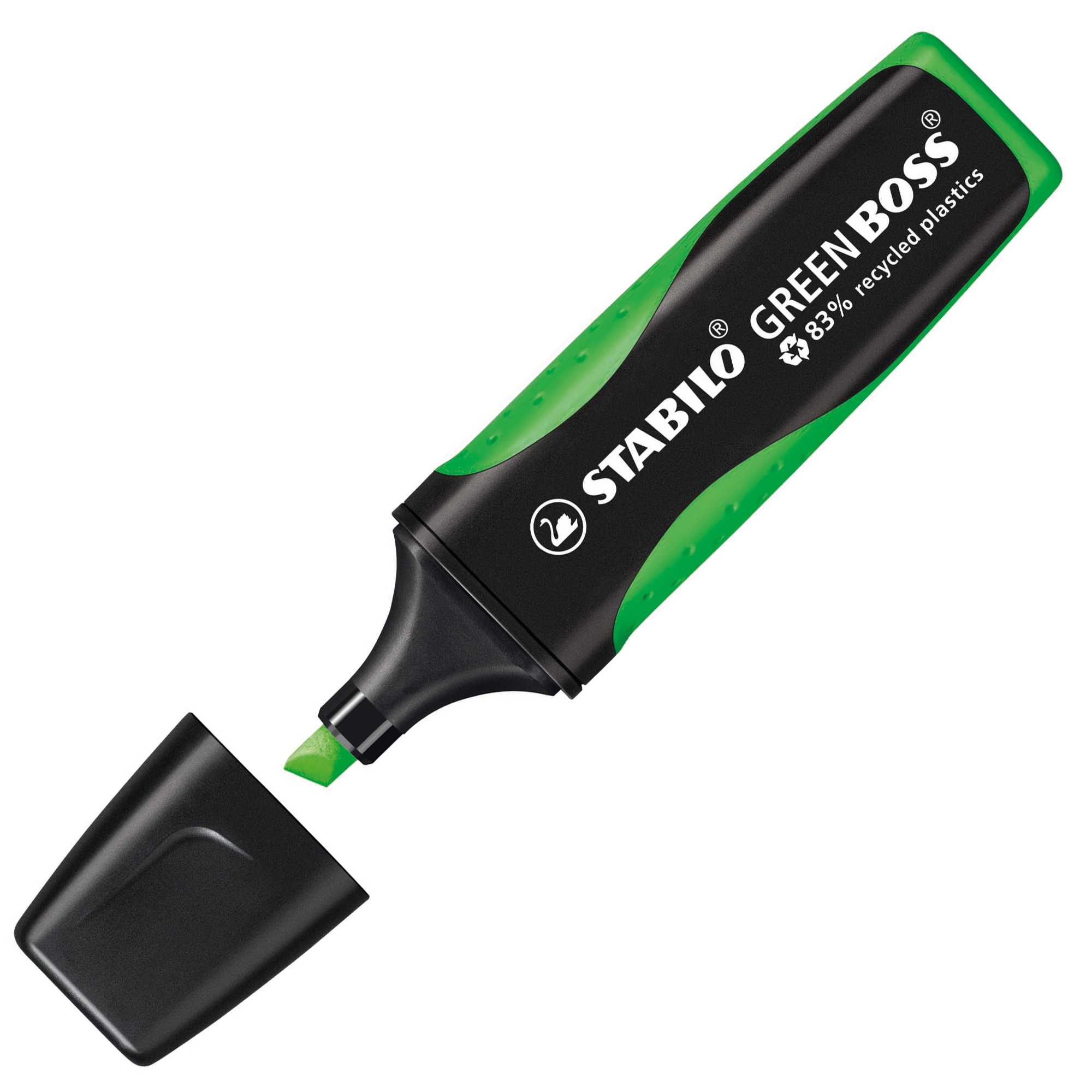 Evidenziatore Green Boss - punta a scalpello - …