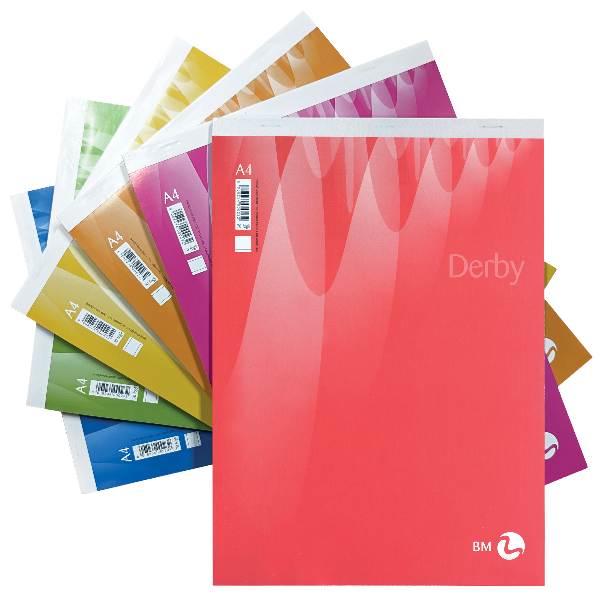 Blocco note Derby - 1 rigo - 150 …