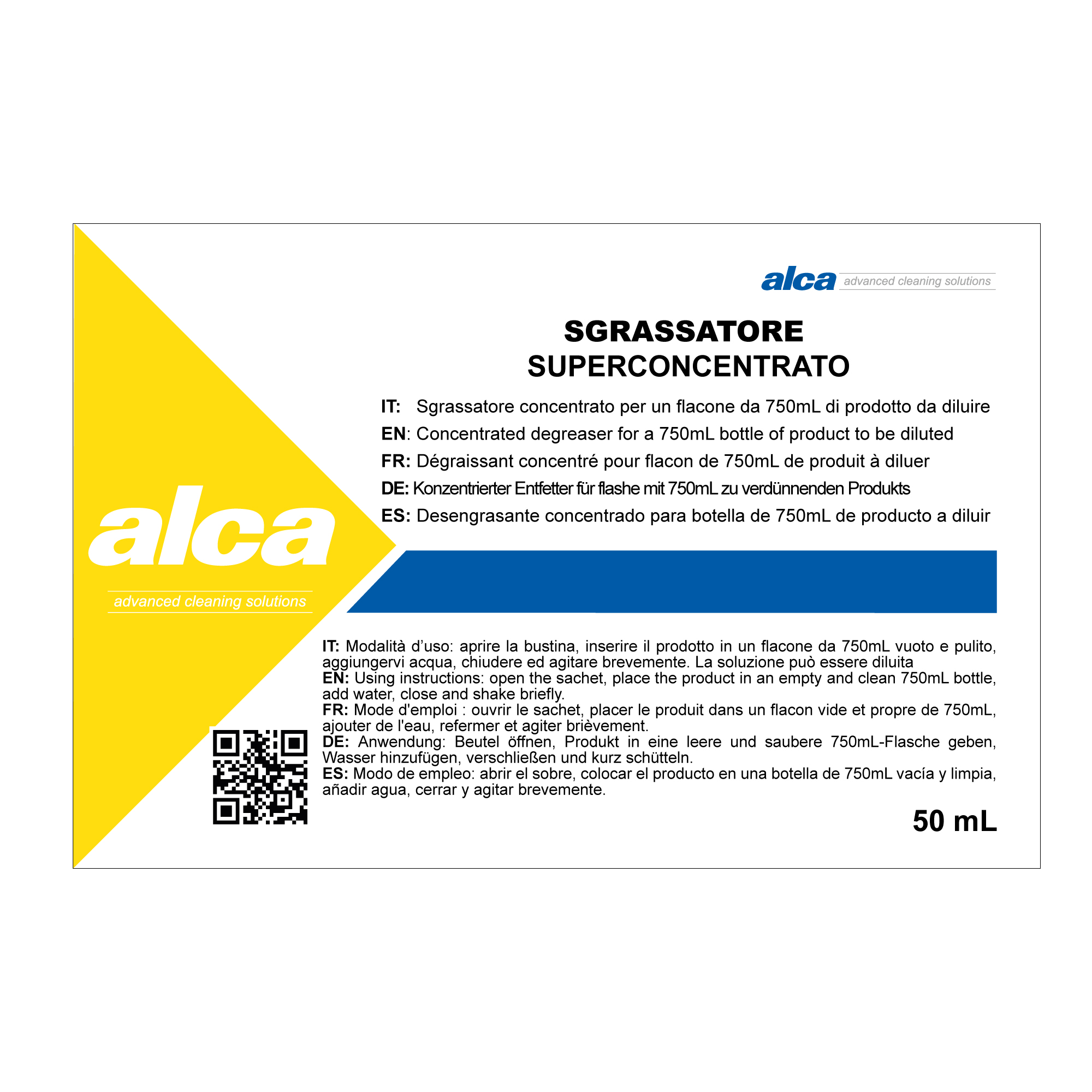 Sgrassatore Superconcentrato Linea Monodose - superprofumato - Alca …