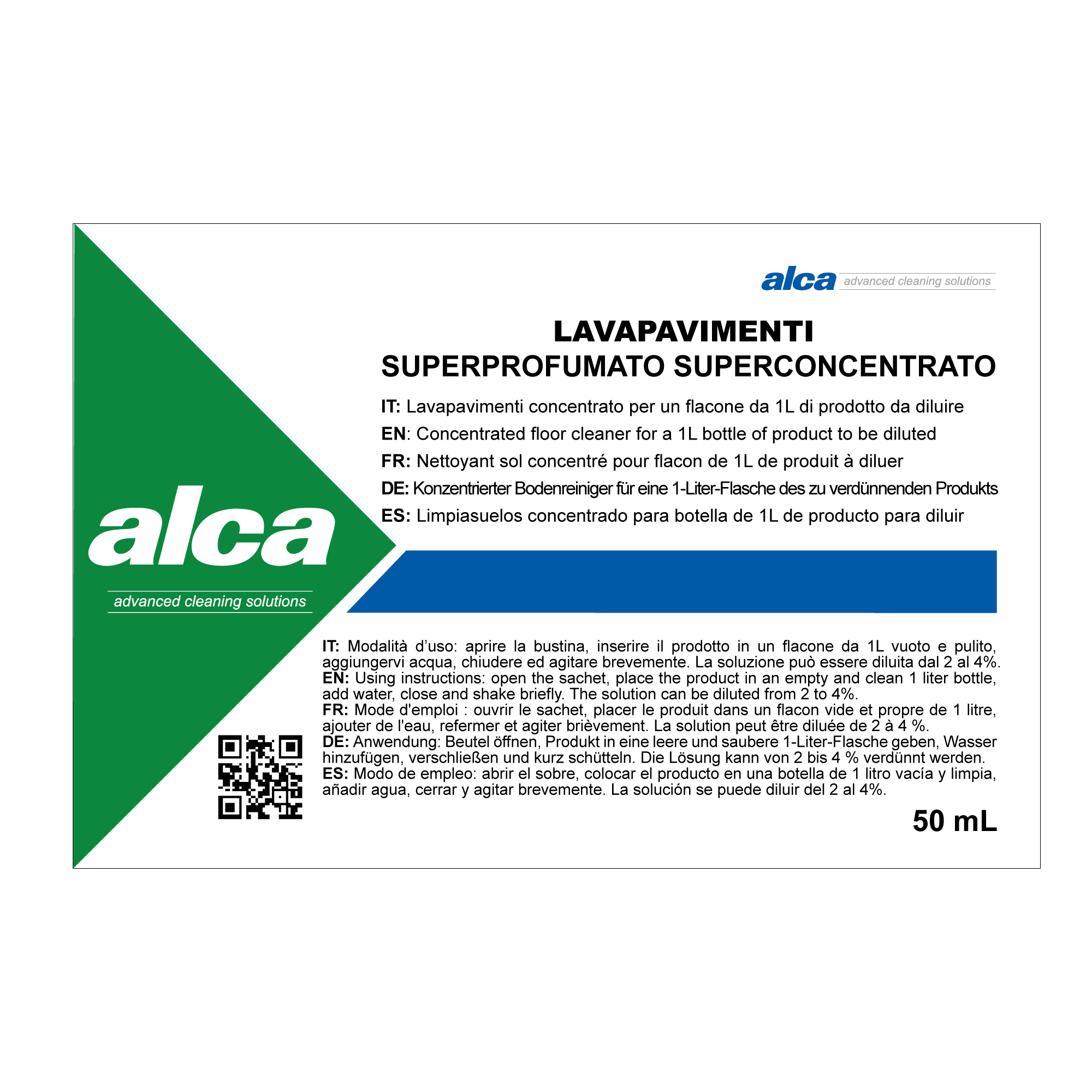 Lavapavimenti Linea Monodose - superprofumato - Alca - …