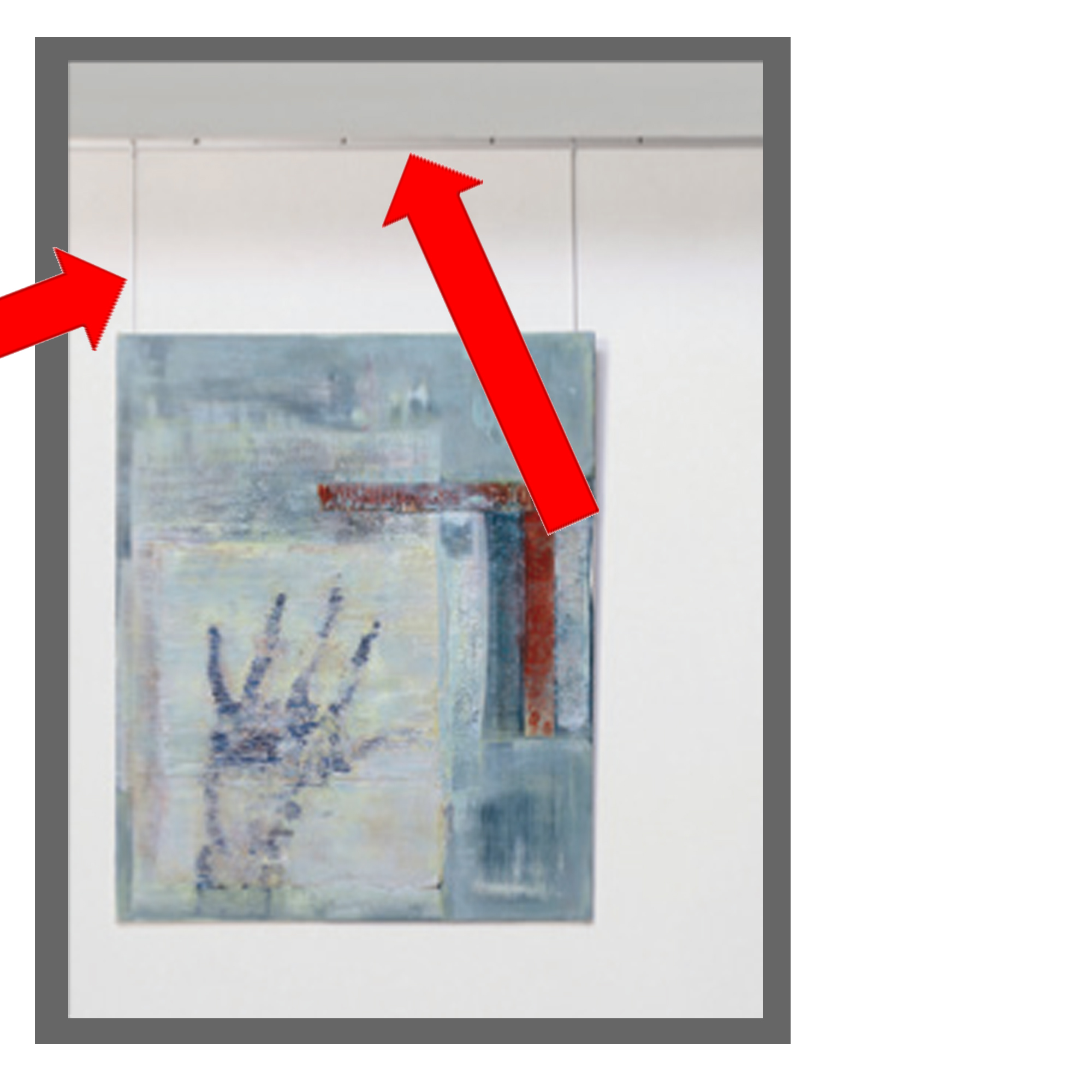 Kit appendi quadri a parete Arte System - …
