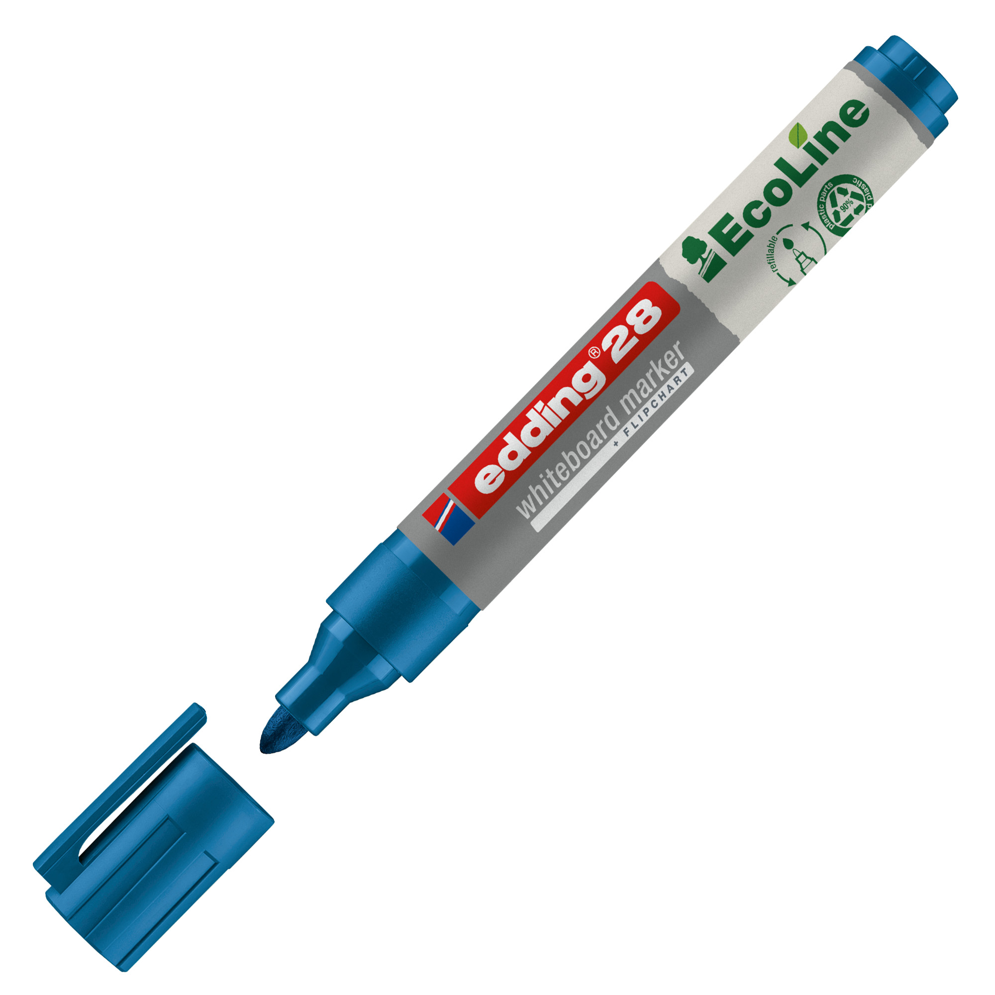 Marcatore per lavagne bianche Edding 28 EcoLine punta …