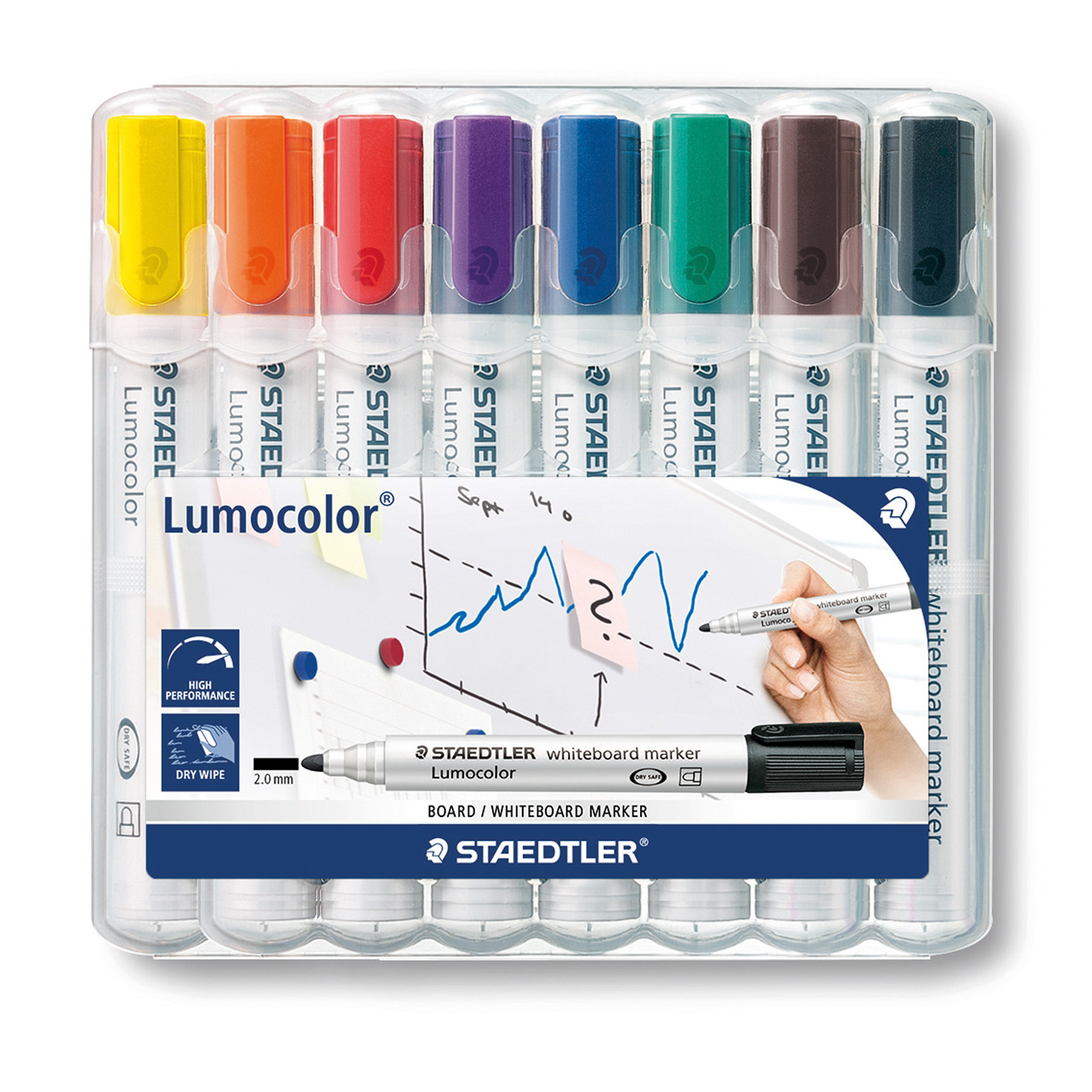 Marcatore cancellabile Lumocolor whiteboard 351 - tratto 2,0 …