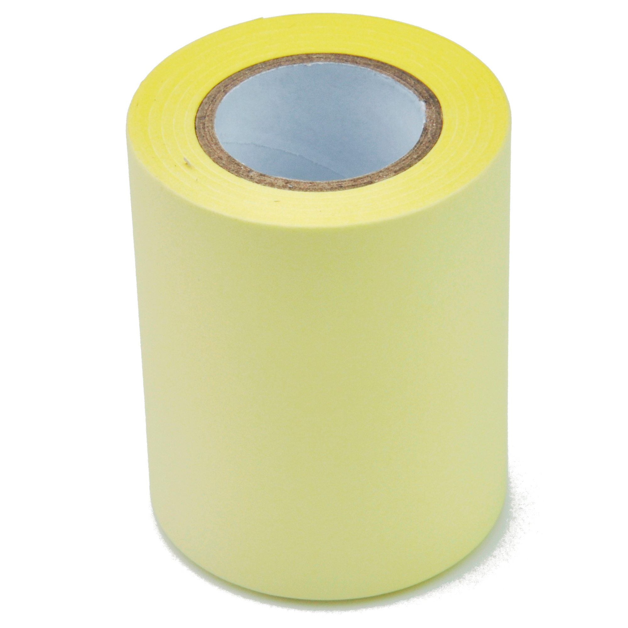 Rotolo ricarica carta autoadesiva - giallo pastello - …