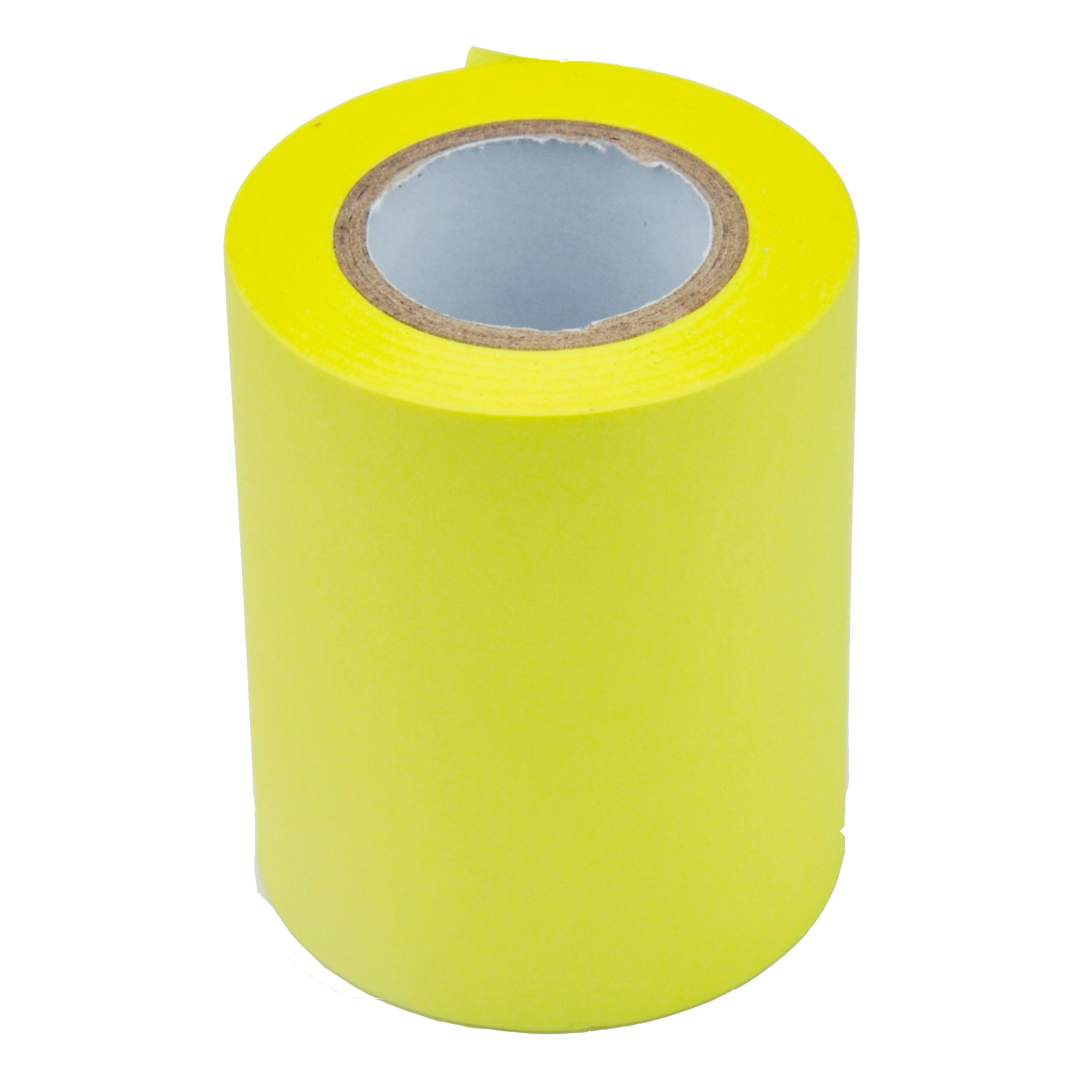 Rotolo ricarica carta autoadesiva - giallo neon - …