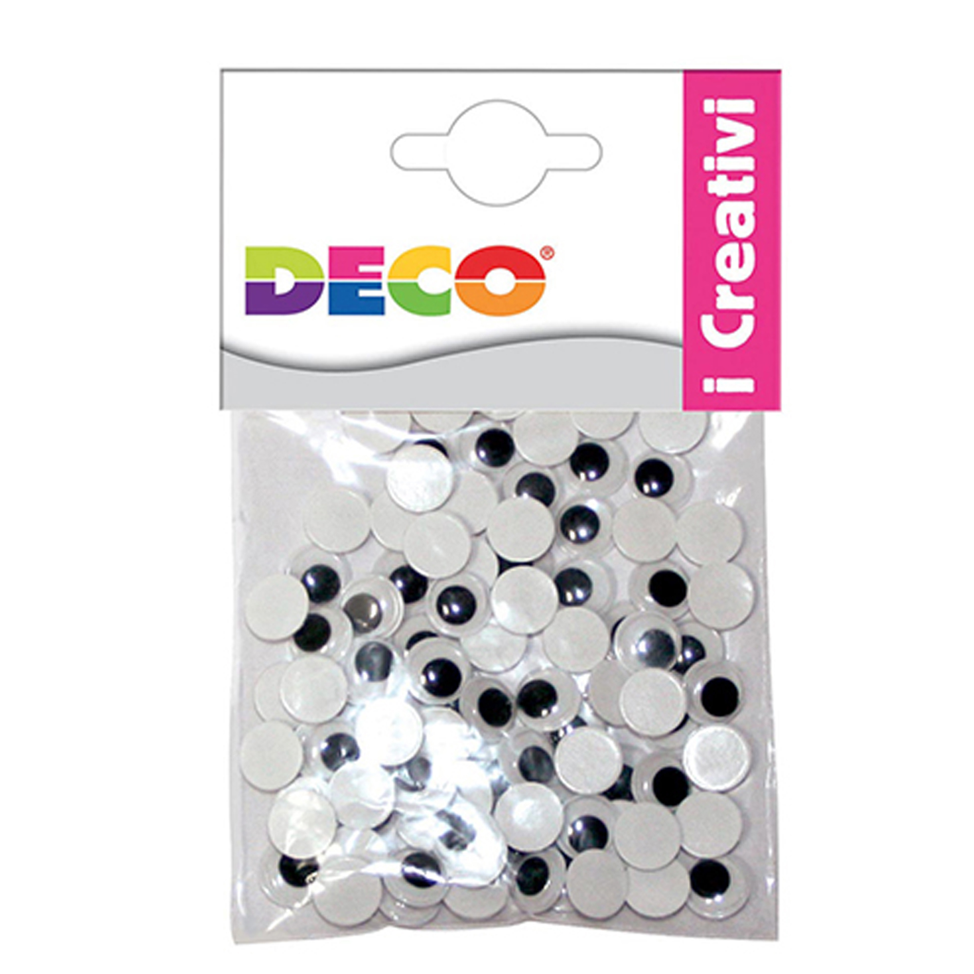 Occhietti adesivi tondi - misure assortite - Deco …