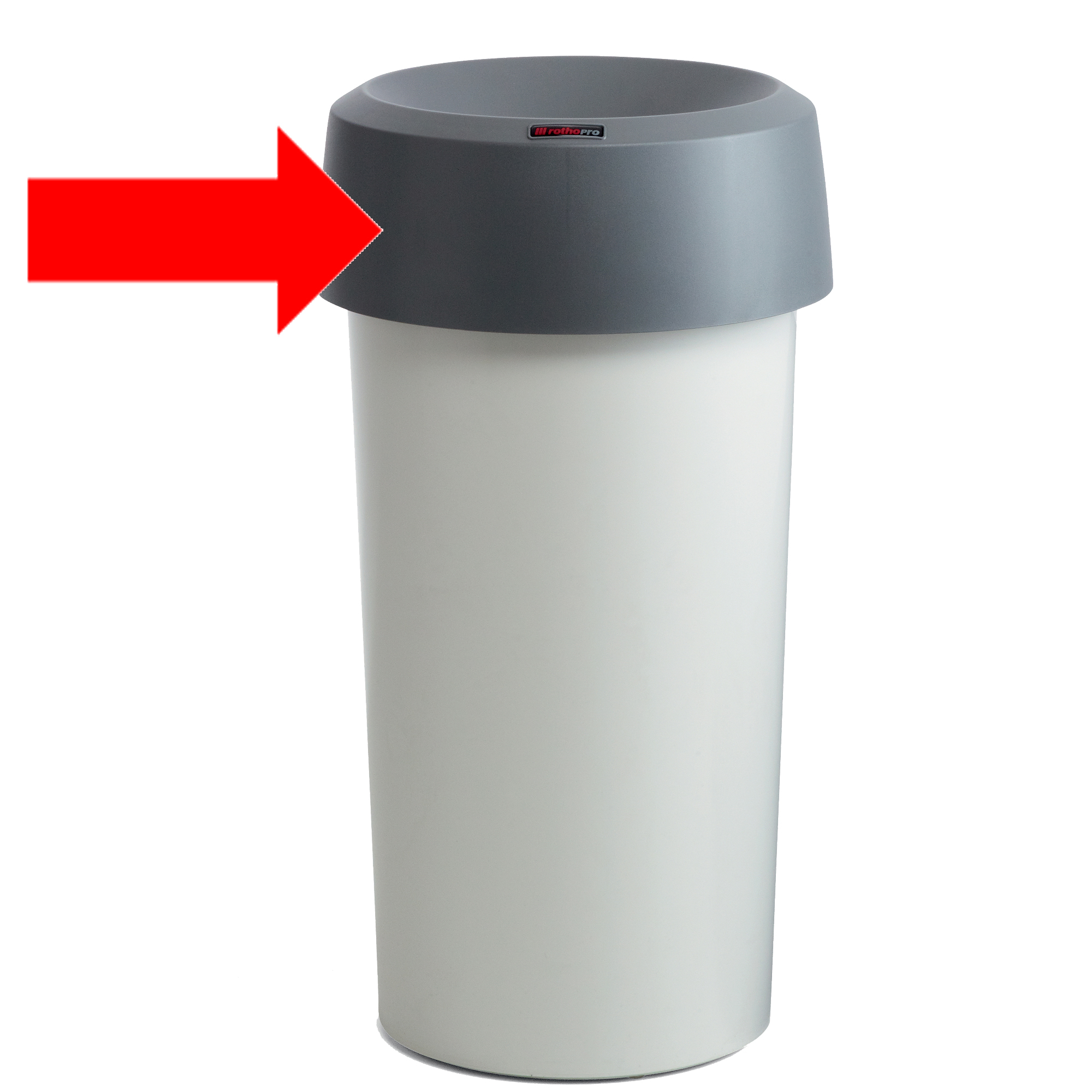 Coperchio per contenitore Modo Round - con fermasacco …