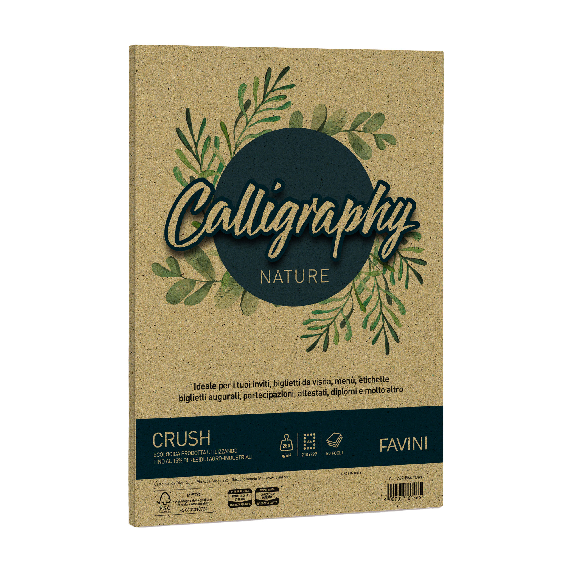 Carta Calligraphy Nature Crush - A4 - 250 …