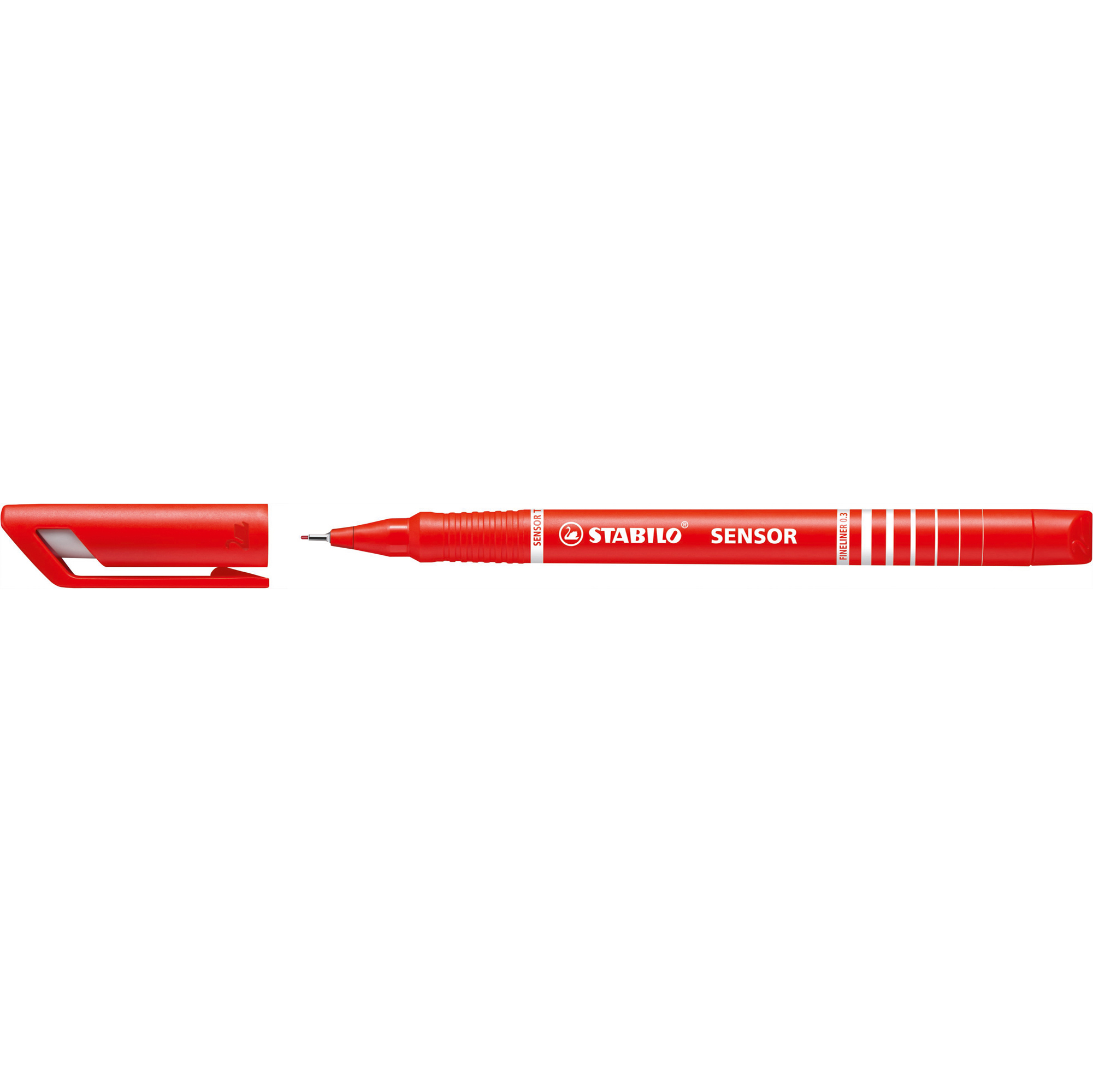 Fineliner Stabilo Sensor - tratto 0,3mm - rosso …