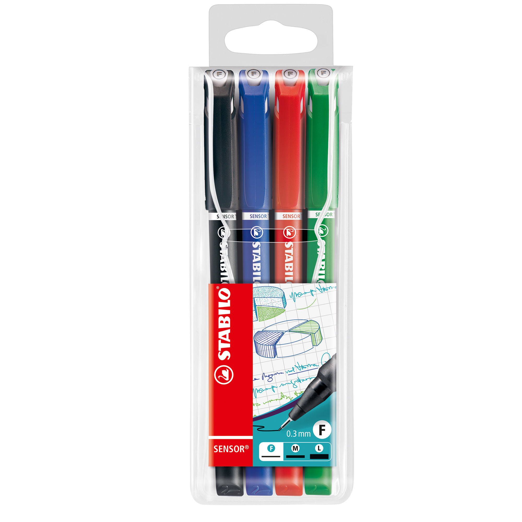 STABILO SENSOR - Penna a punta sottile - …