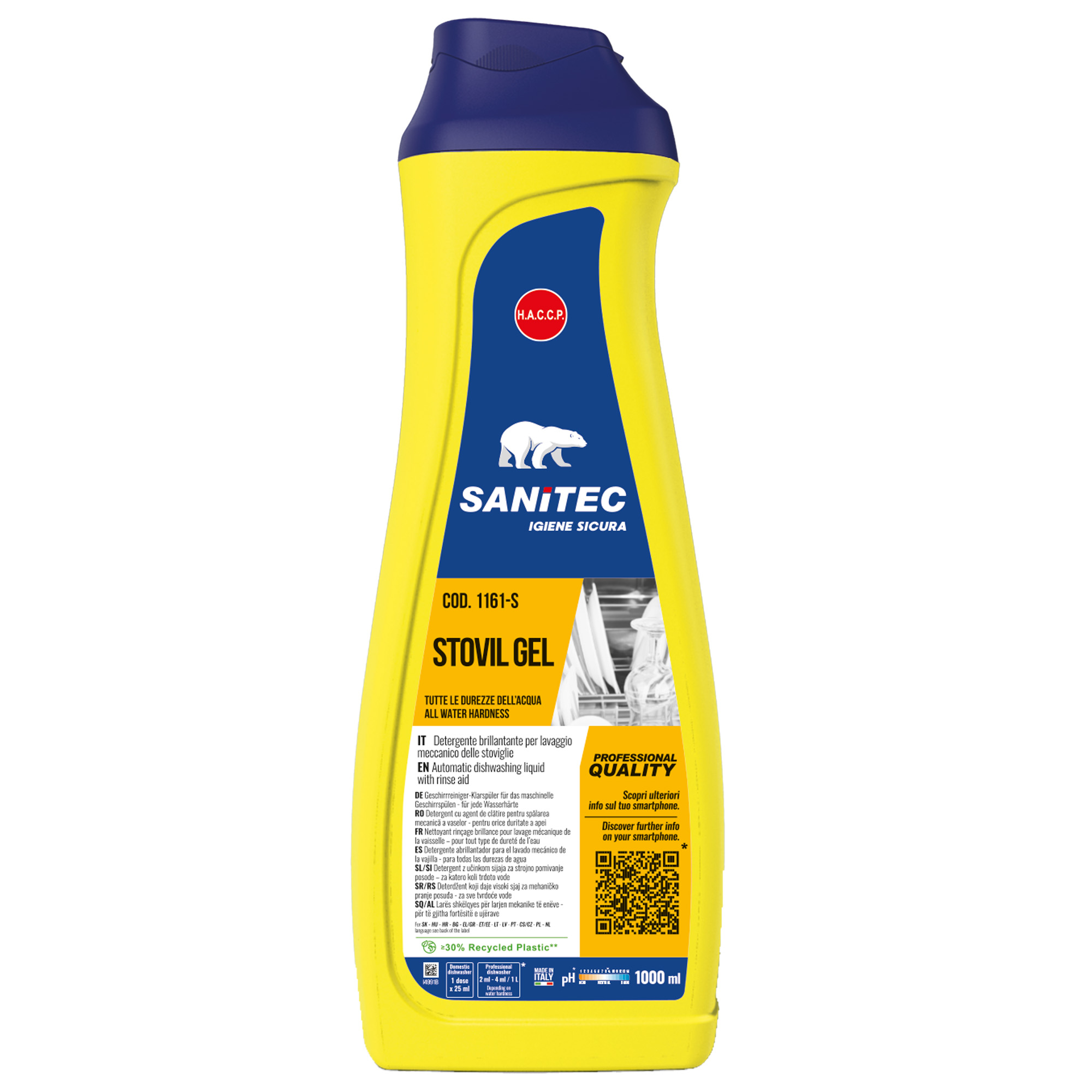 Sanitec STOVIL BAR GEL - Detergente / additivo …
