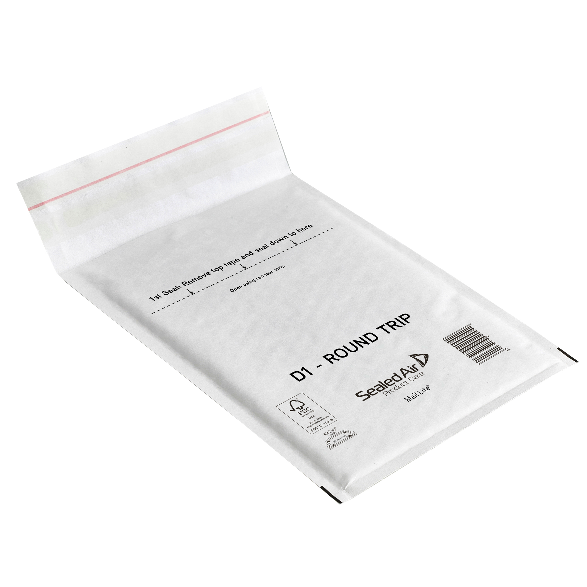 Busta imbottita Mail Lite® Round Trip - andata/ritorno …