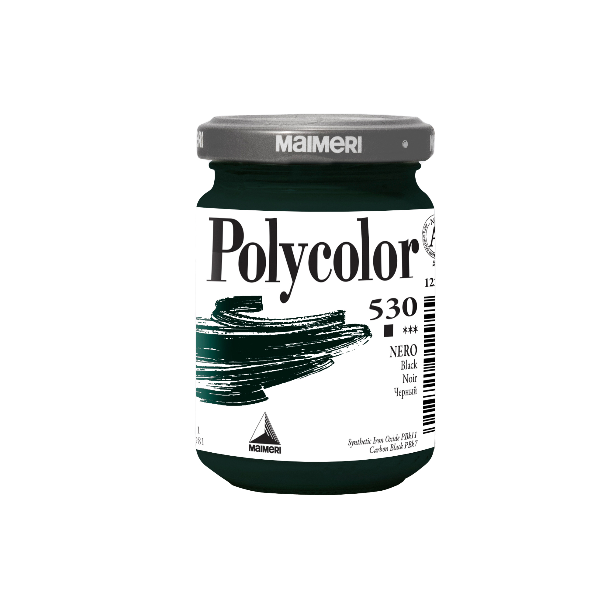 Colore vinilico Polycolor - 140 ml - nero …