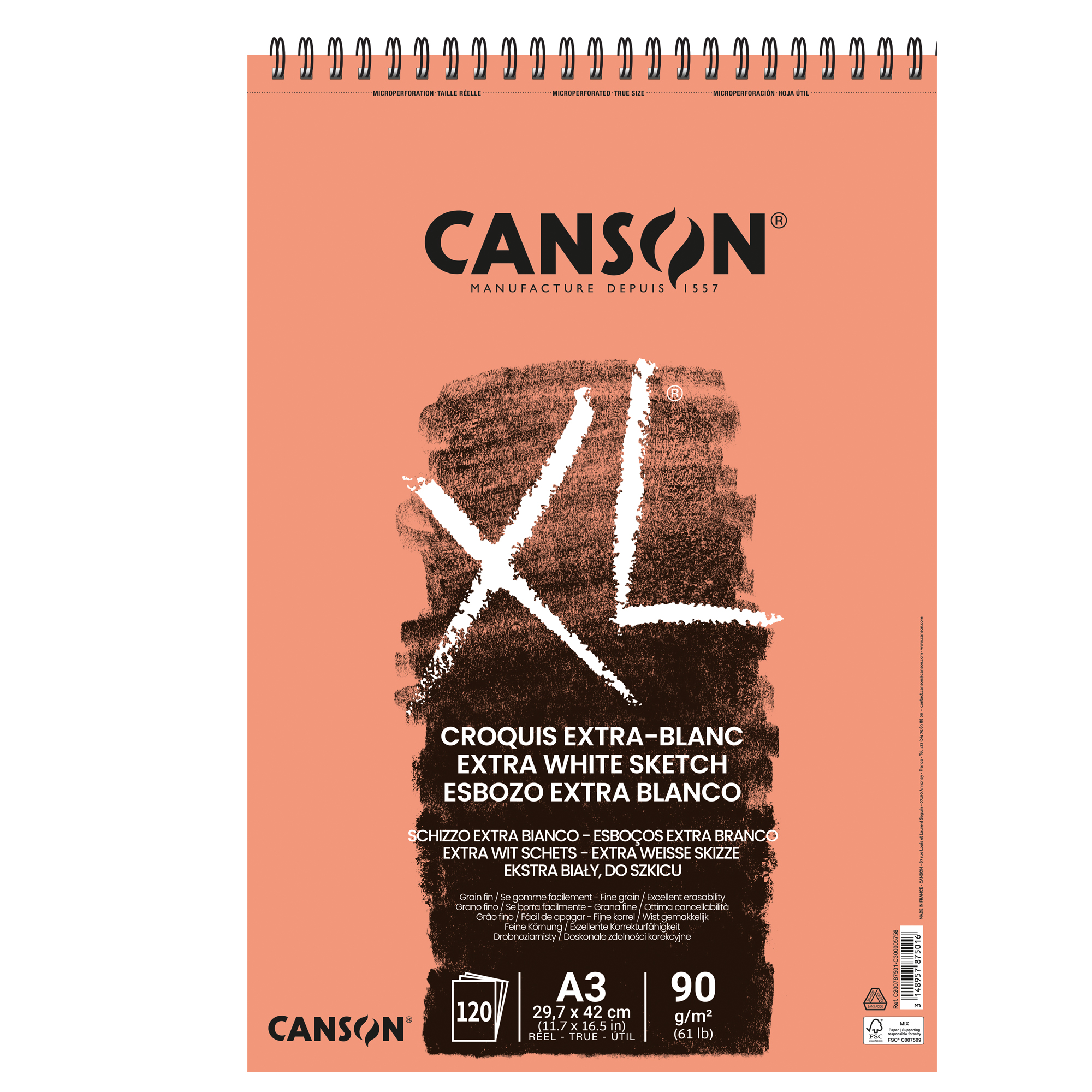 Album spiralato lato corto XL - A3 - …