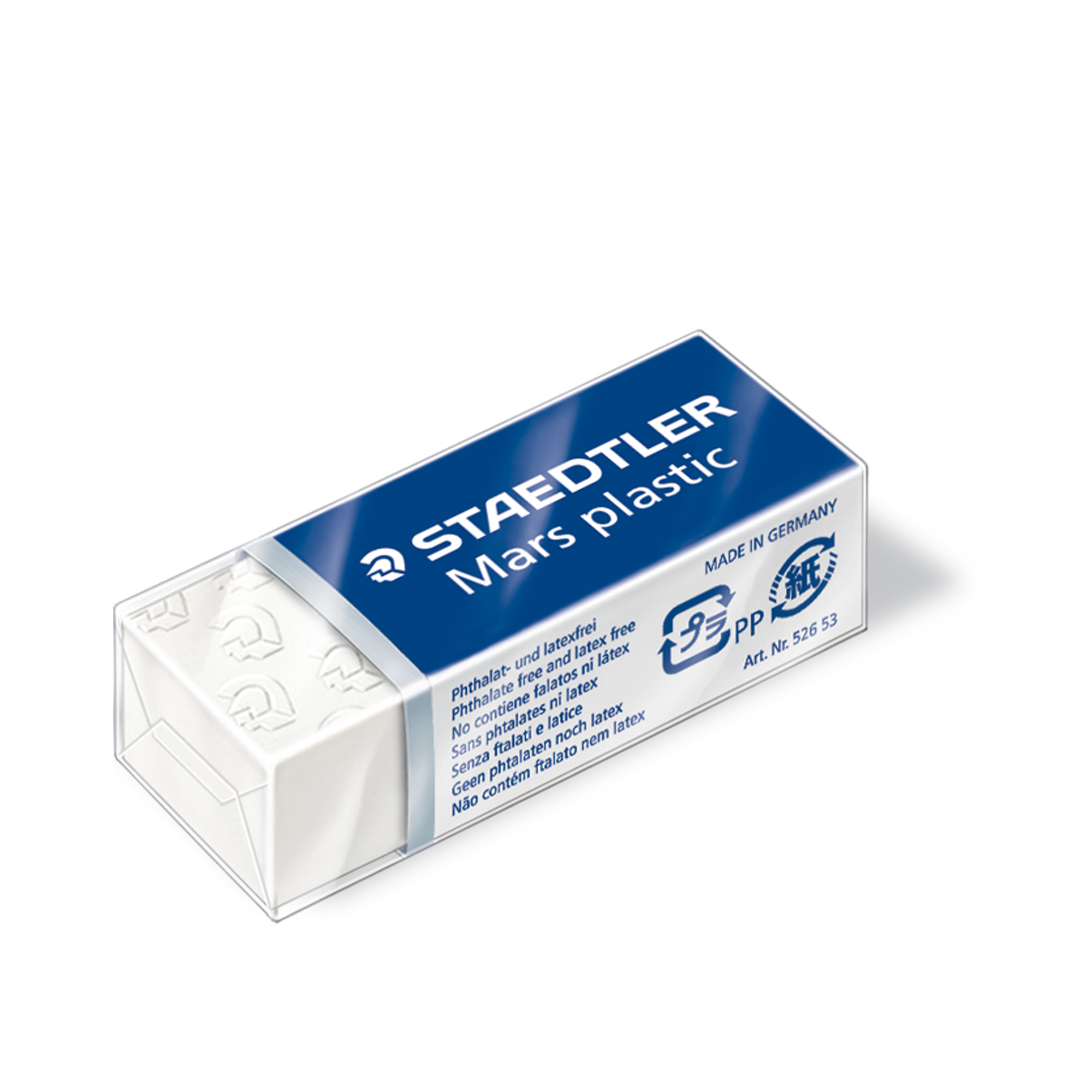 Gomma Mars Plastic - 43x19x13mm - Staedtler - …