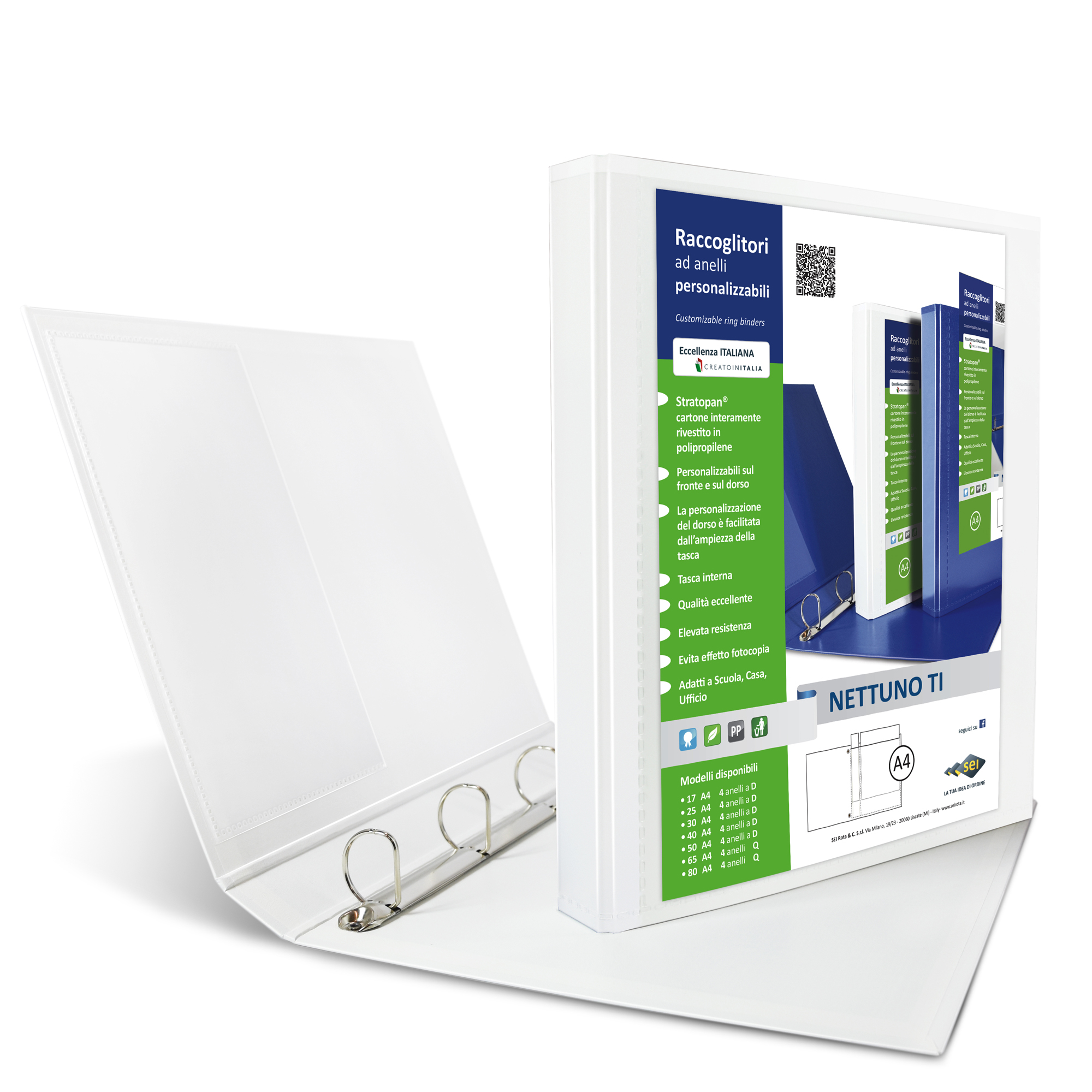 Raccoglitore personalizzabile Nettuno Ti - 22 x 30 …