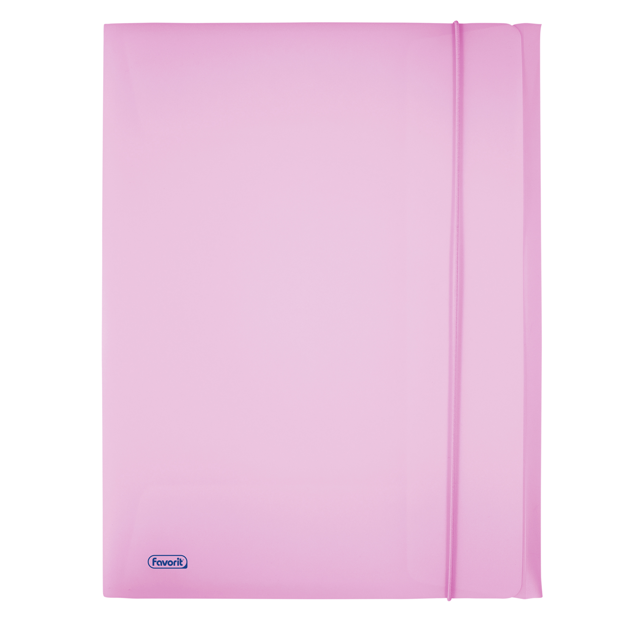 Cartella 3 lembi con elastico Pastel - 24 …