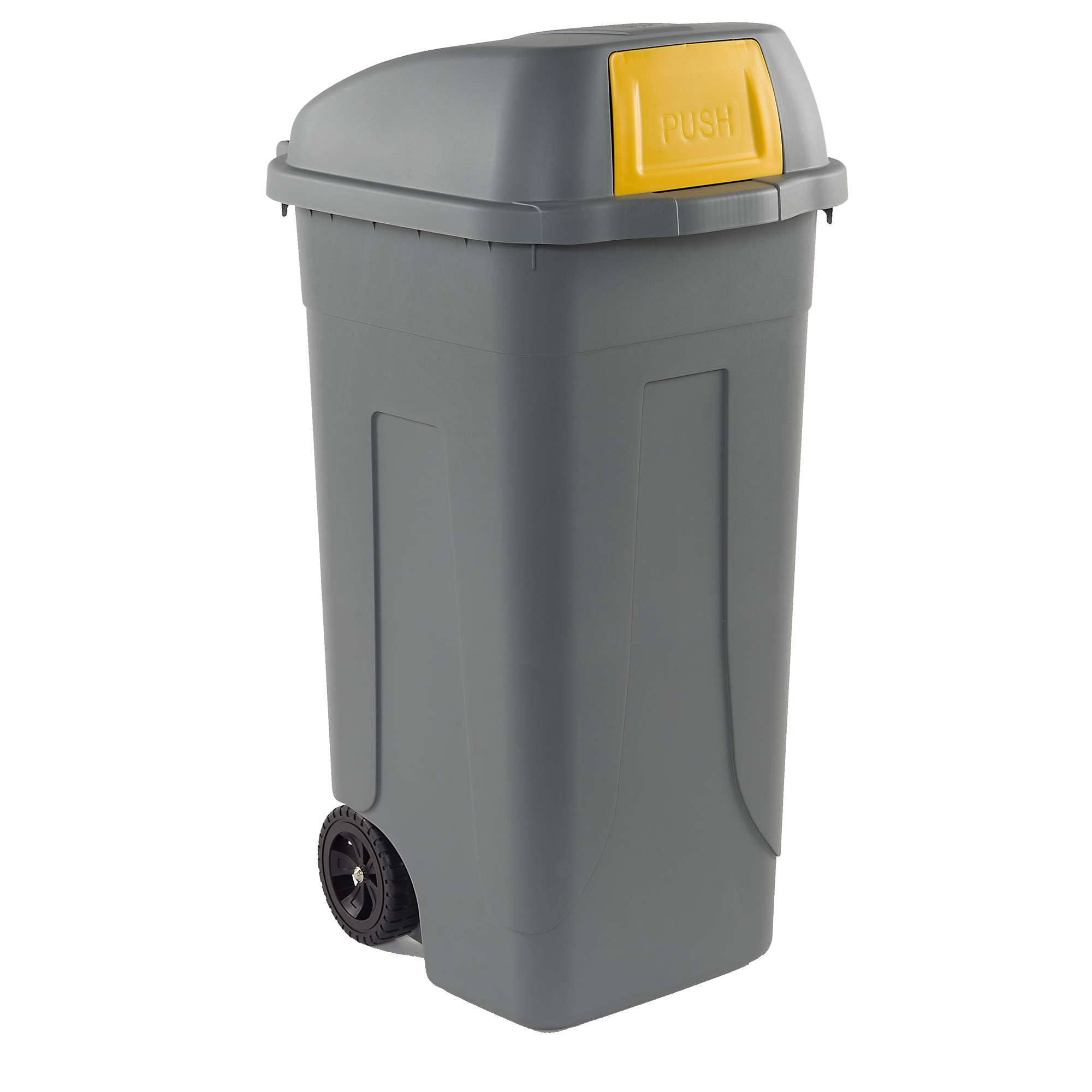 Bidone mobile Push - con coperchio - 49x54x95 …