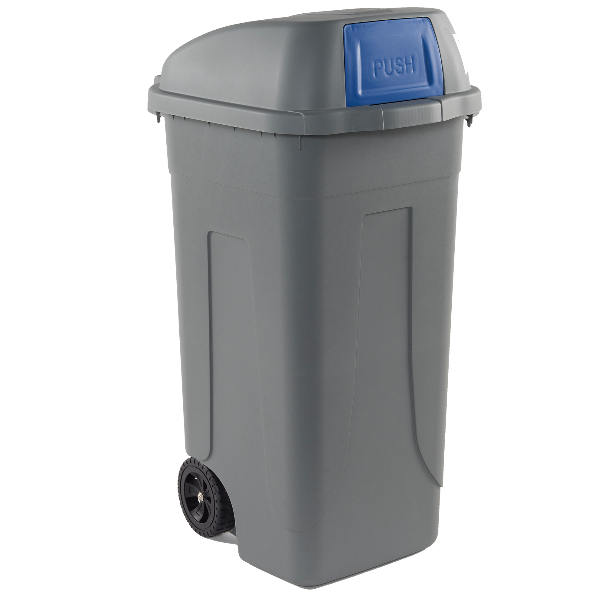 Bidone mobile Push - con coperchio - 49x54x95 …